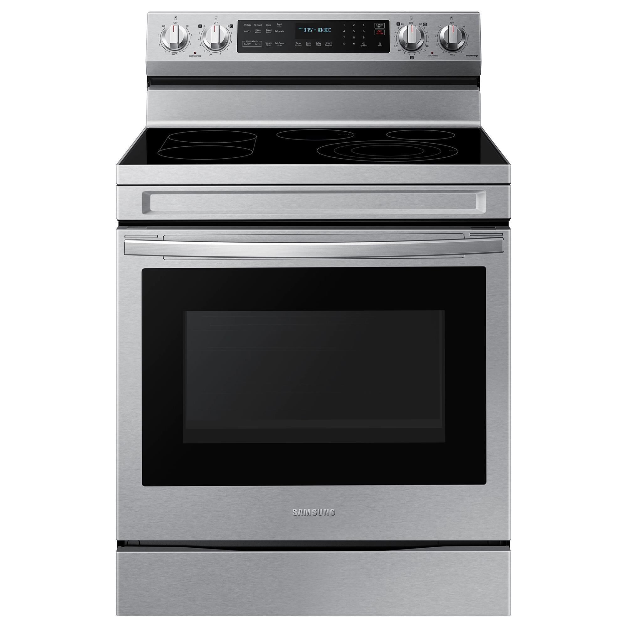 Samsung 6.3 Cu. Ft. Freestanding Electric Range with Air Fry, Wi-Fi and Griddle in Stainless Steel, , large