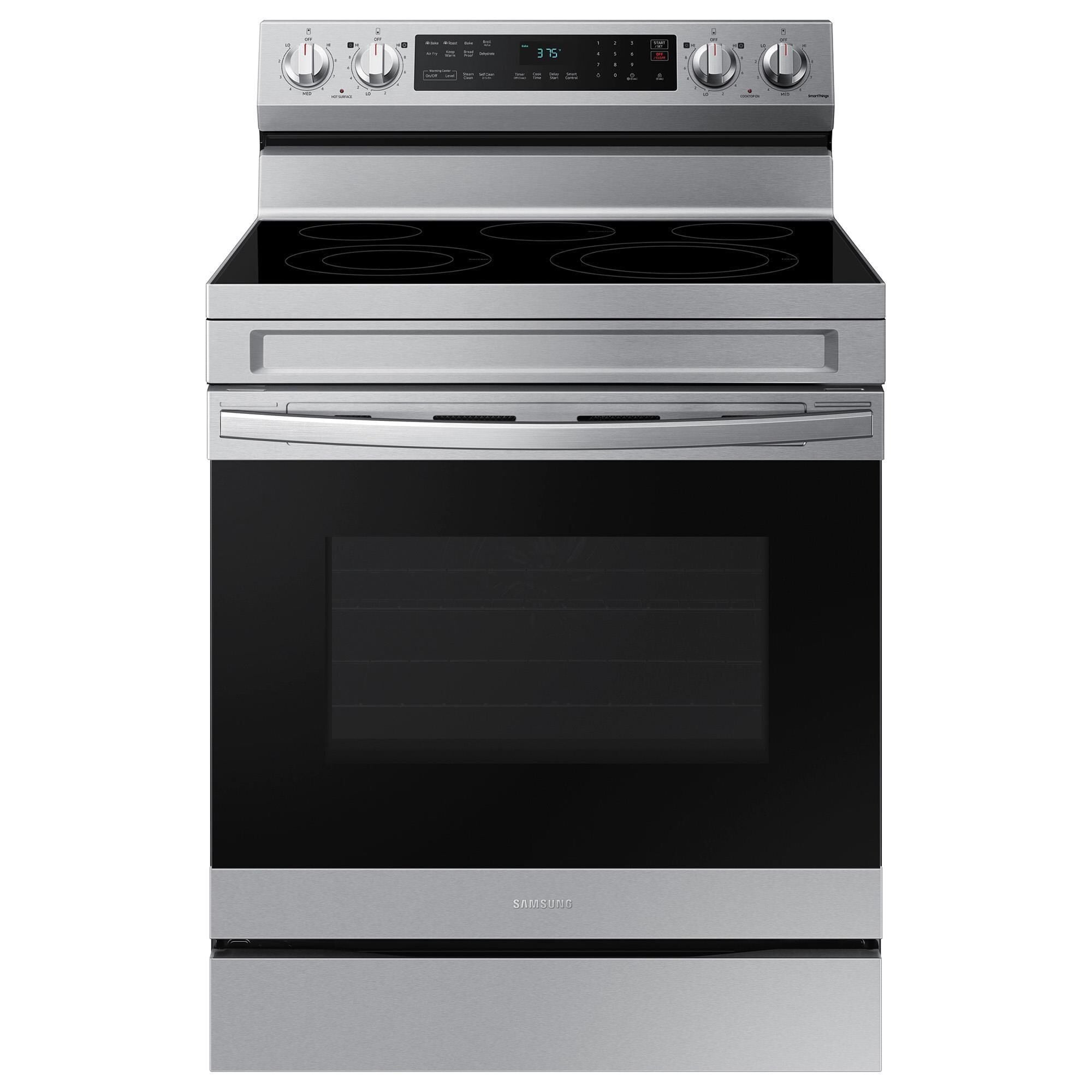 Samsung 6.3 Cu. Ft. Freestanding Electric Range with Air Fry and Wi-Fi in Stainless Steel, , large
