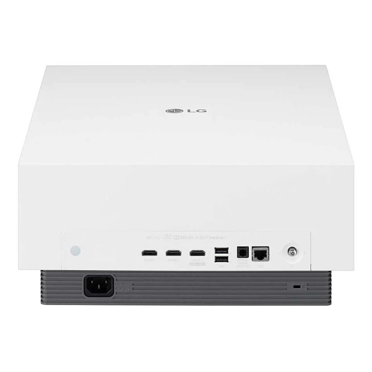 LG CineBeam Dual Laser Streaming 4K UHD Smart Portable Projector in White, , large