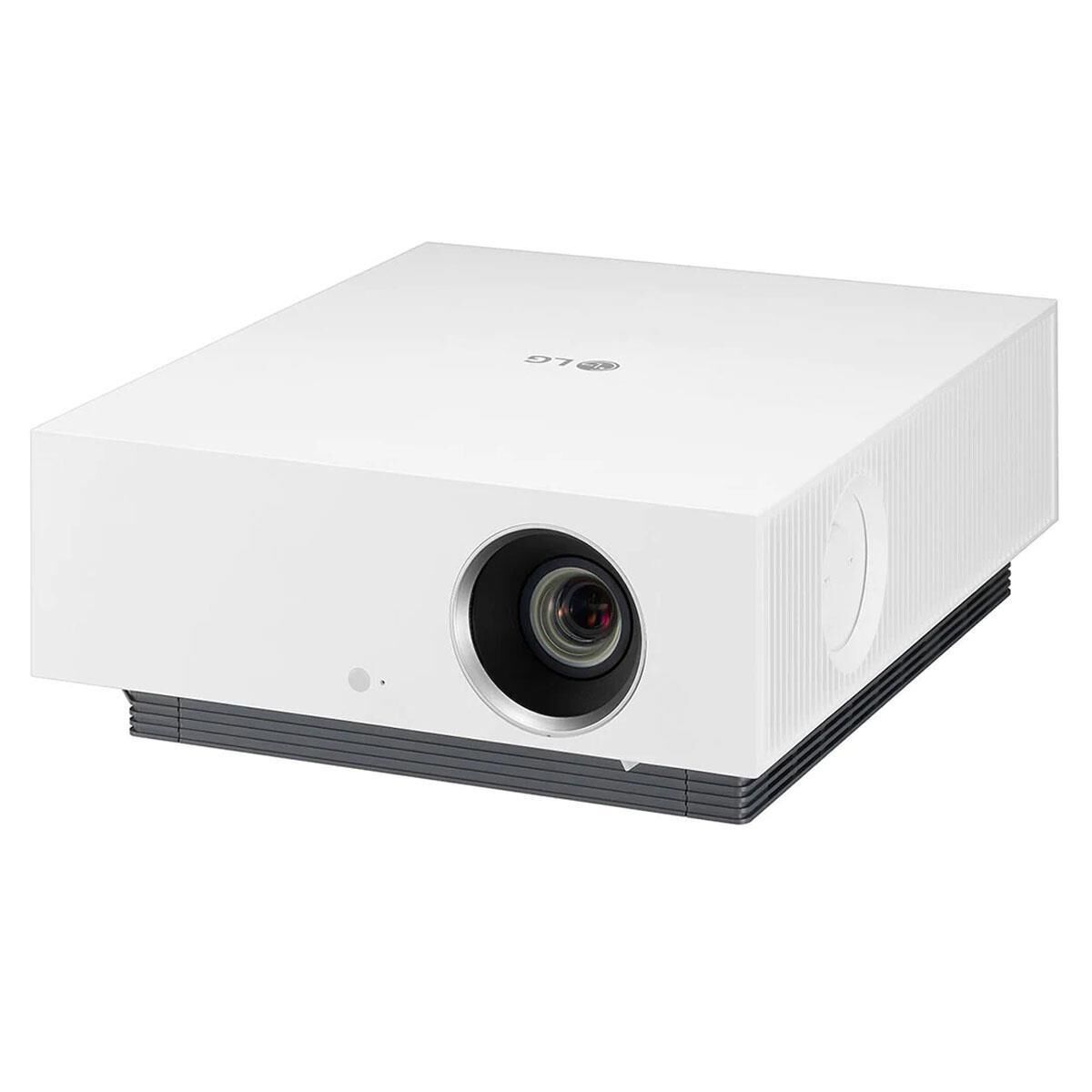 LG CineBeam Dual Laser Streaming 4K UHD Smart Portable Projector in White, , large
