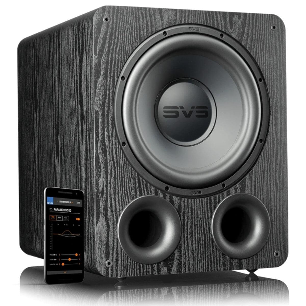 SVS 12" PB-1000 Pro Subwoofer in Black Ash, , large