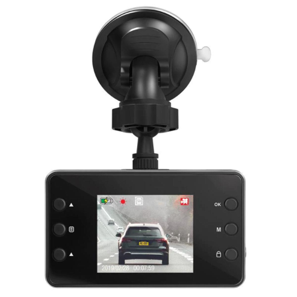 Car and Driver Pro Dash Cam Ultra HD with 8GB MicroSD 2.2" Display in Black, , large
