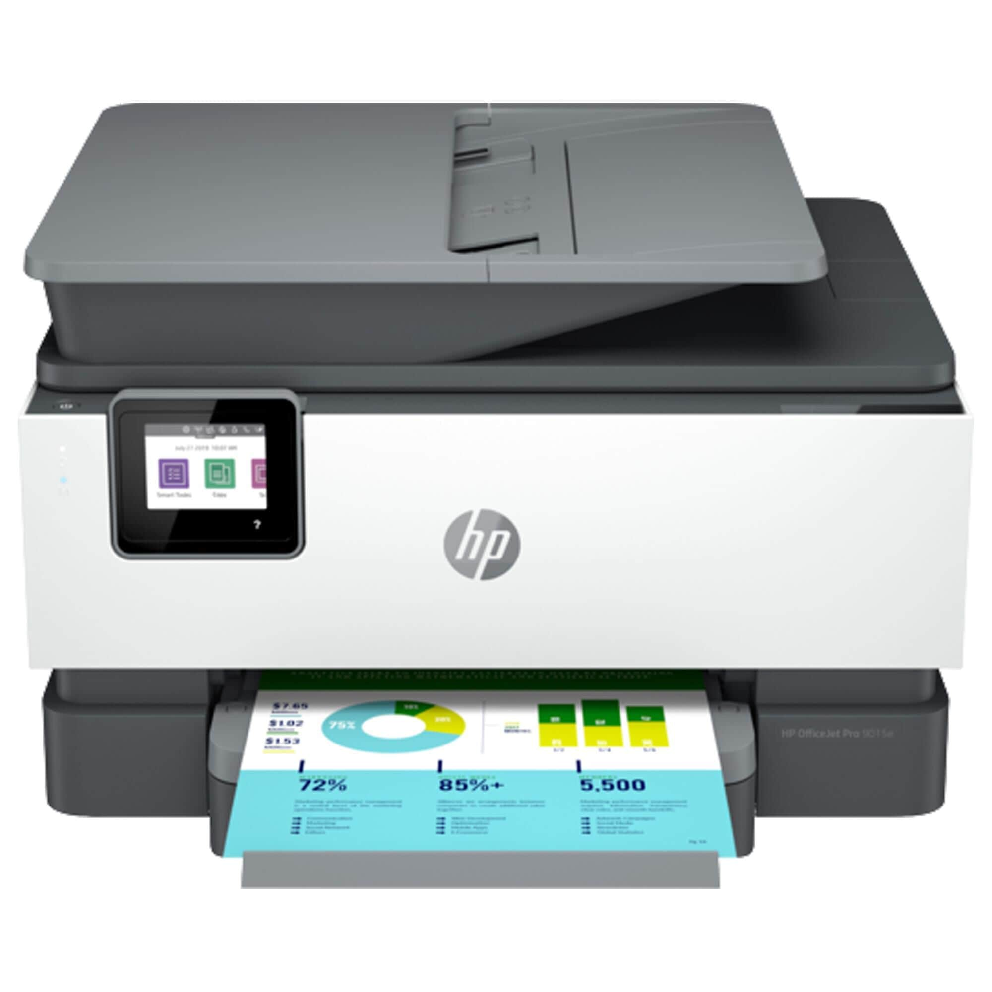 HP OfficeJet Pro 9015e All-in-One Printer in White, , large