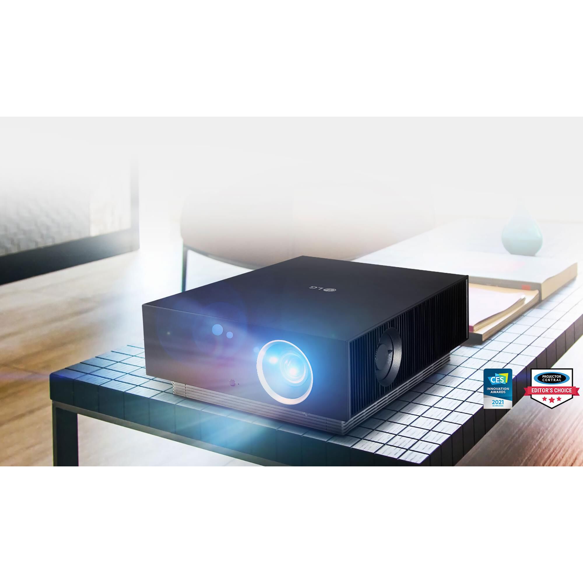 LG 4K UHD Smart Dual Laser CineBeam Projector, , large