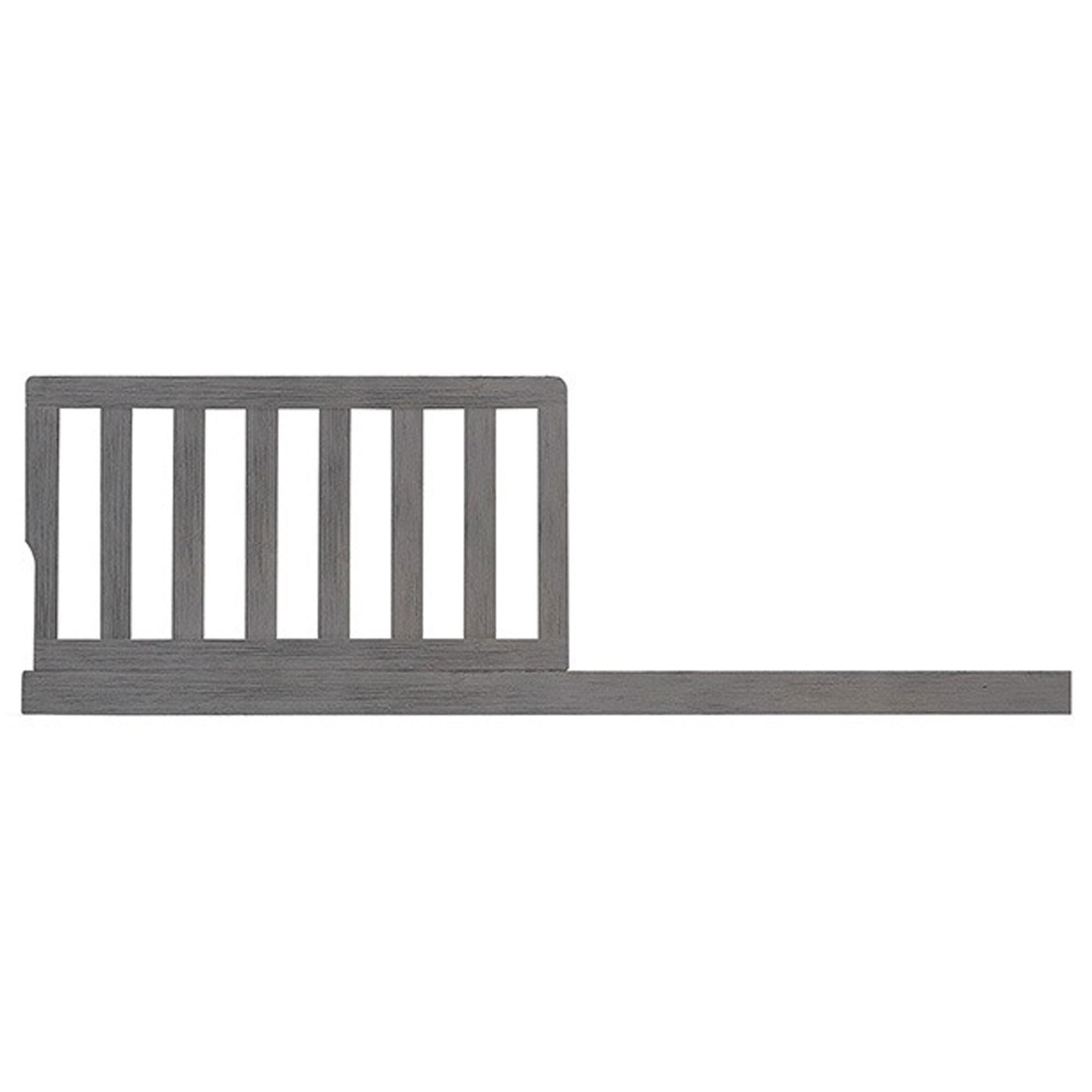 Evolur Waverly Toddler Guard Rail in Rustic Grey, , large