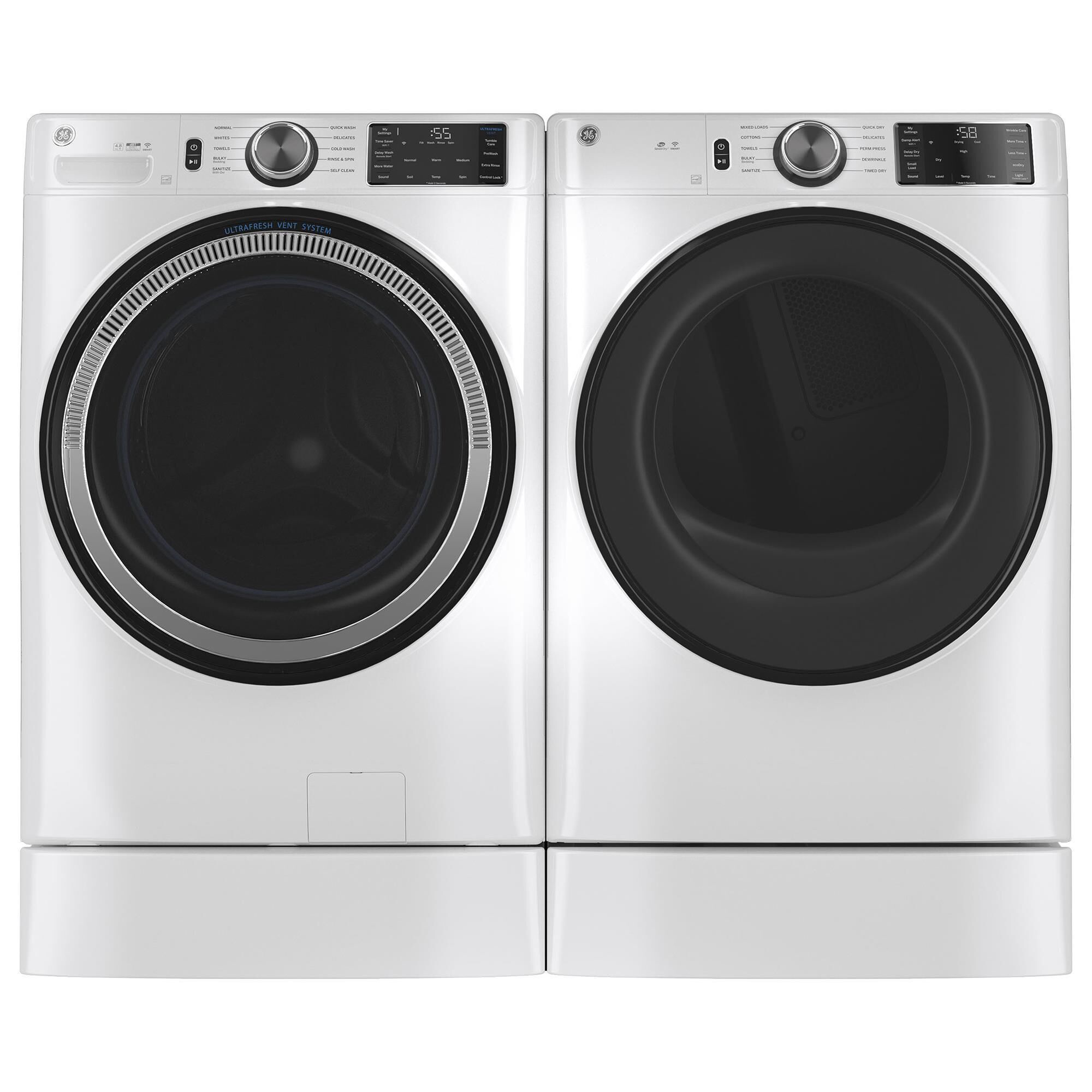 GE Appliances 7" RightHeight Riser in White, , large