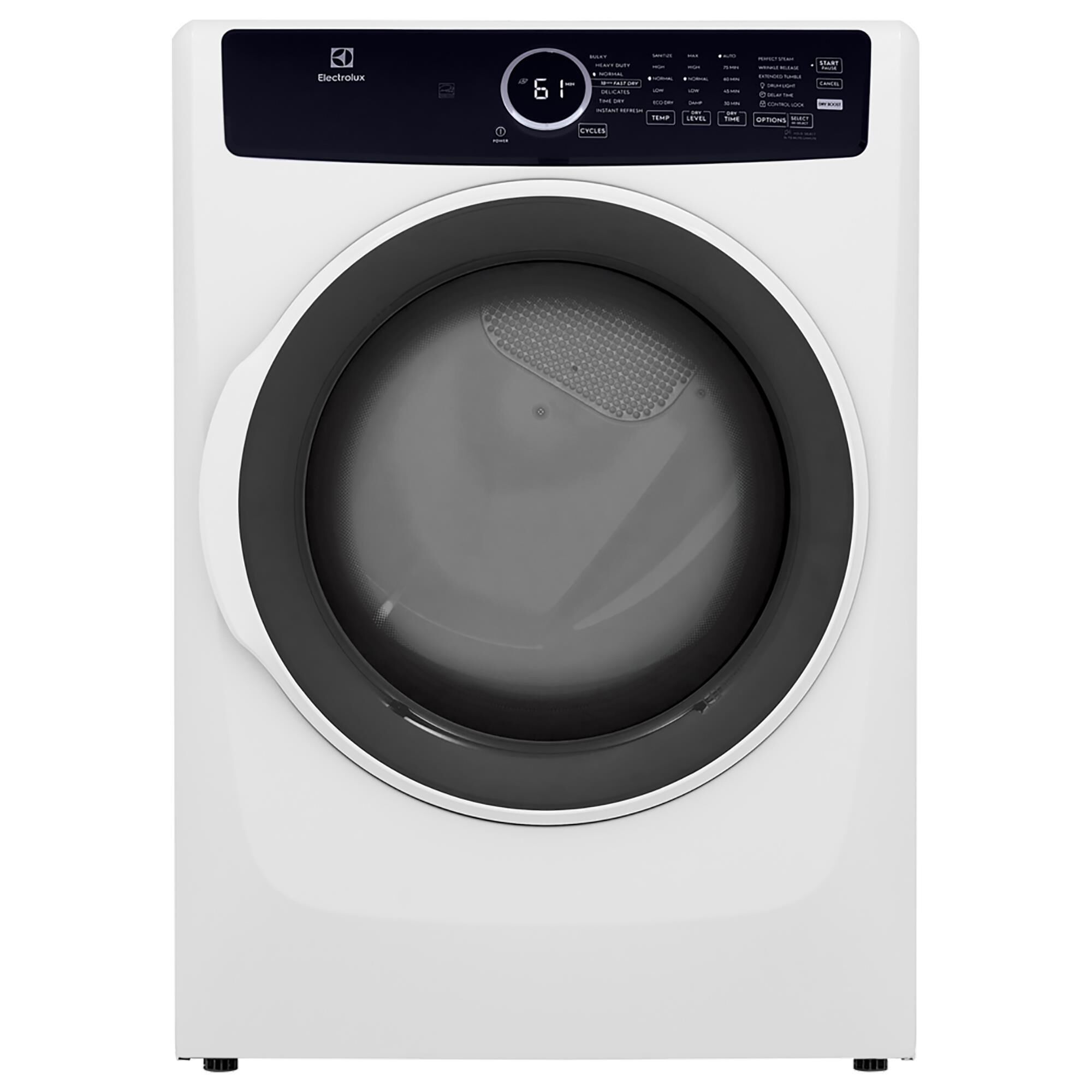 Electrolux 8 Cu. Ft. Front Load Gas Dryer with Sanitize in White, , large