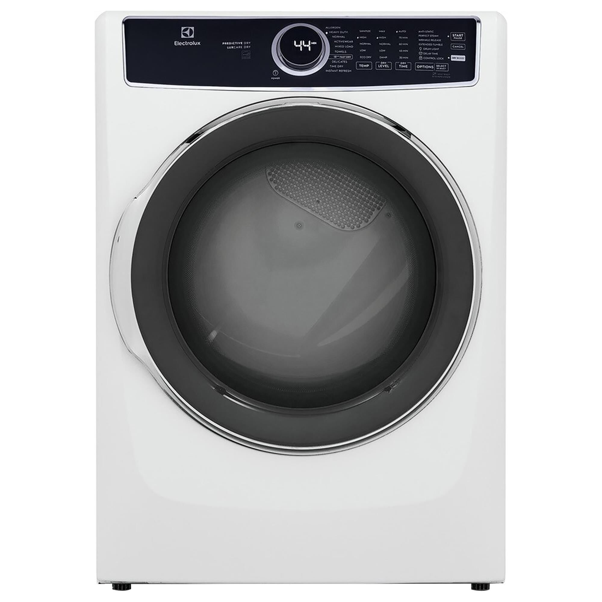Electrolux 8 Cu. Ft. Front Load Electric Dryer with LuxCare in White, , large