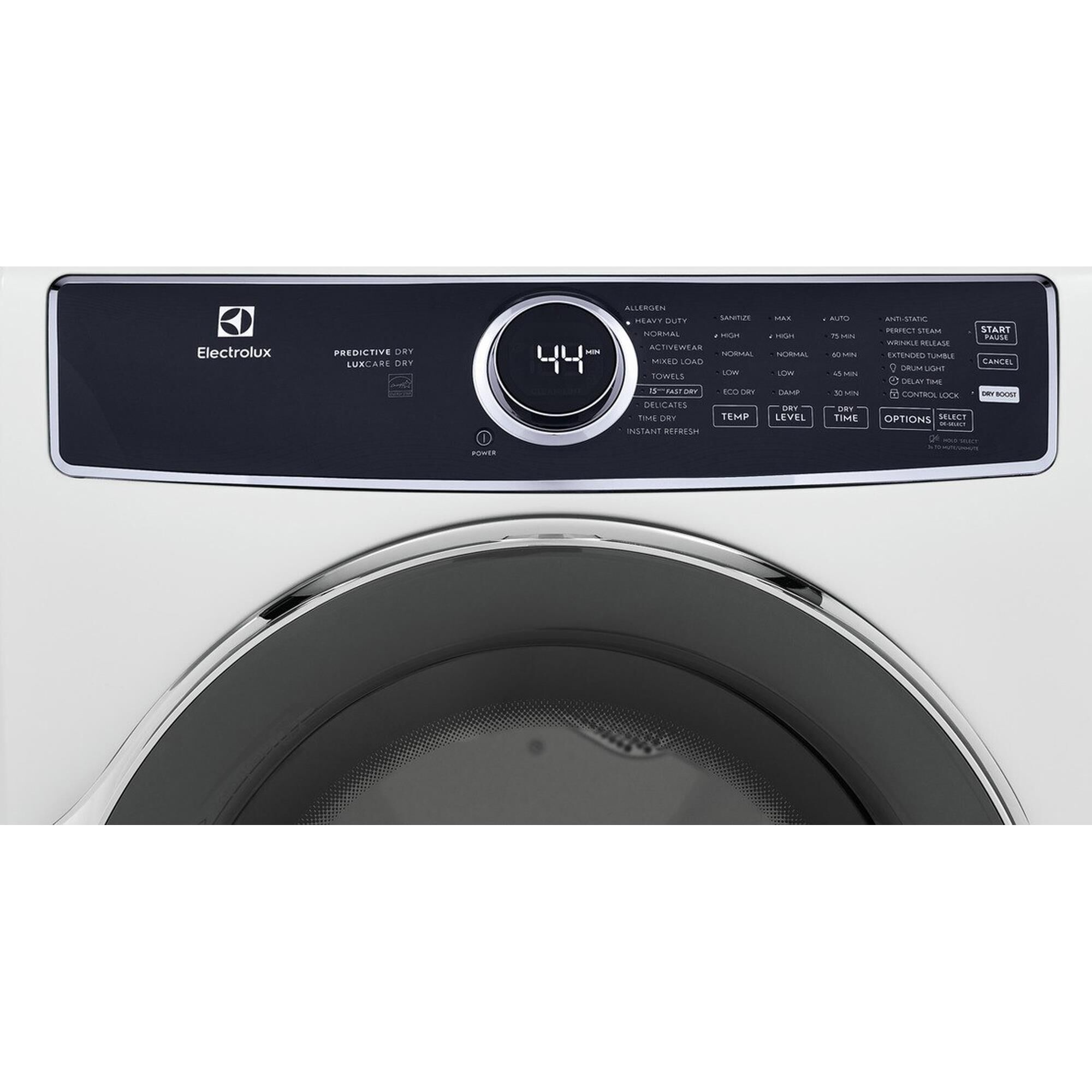 Electrolux 8 Cu. Ft. Front Load Electric Dryer with LuxCare in White, , large