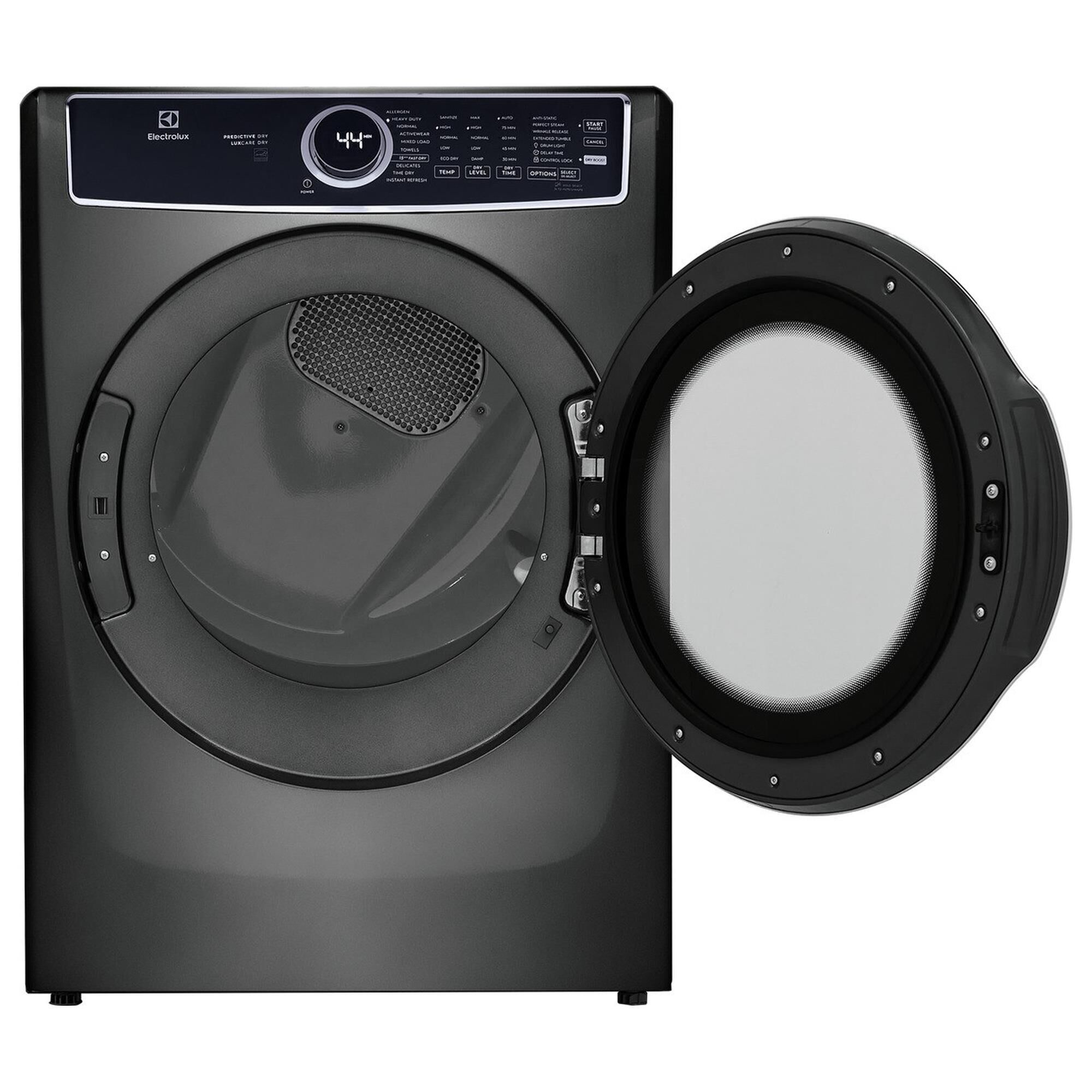 Electrolux 8 Cu. Ft. Front Load Electric Dryer with LuxCare in Titanium, , large