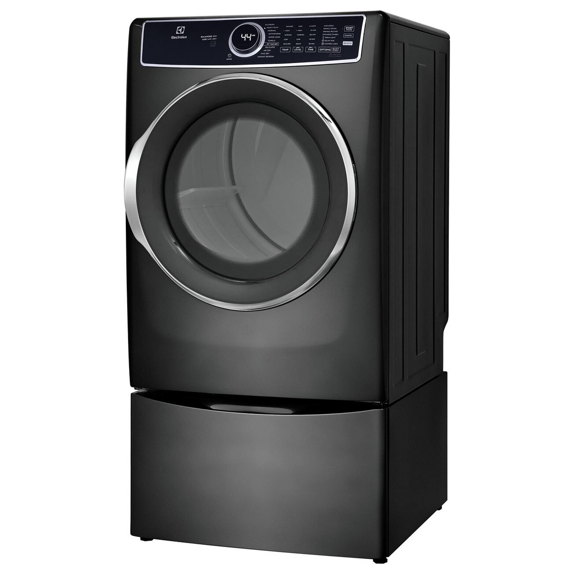 Electrolux 8 Cu. Ft. Front Load Electric Dryer with LuxCare in Titanium, , large