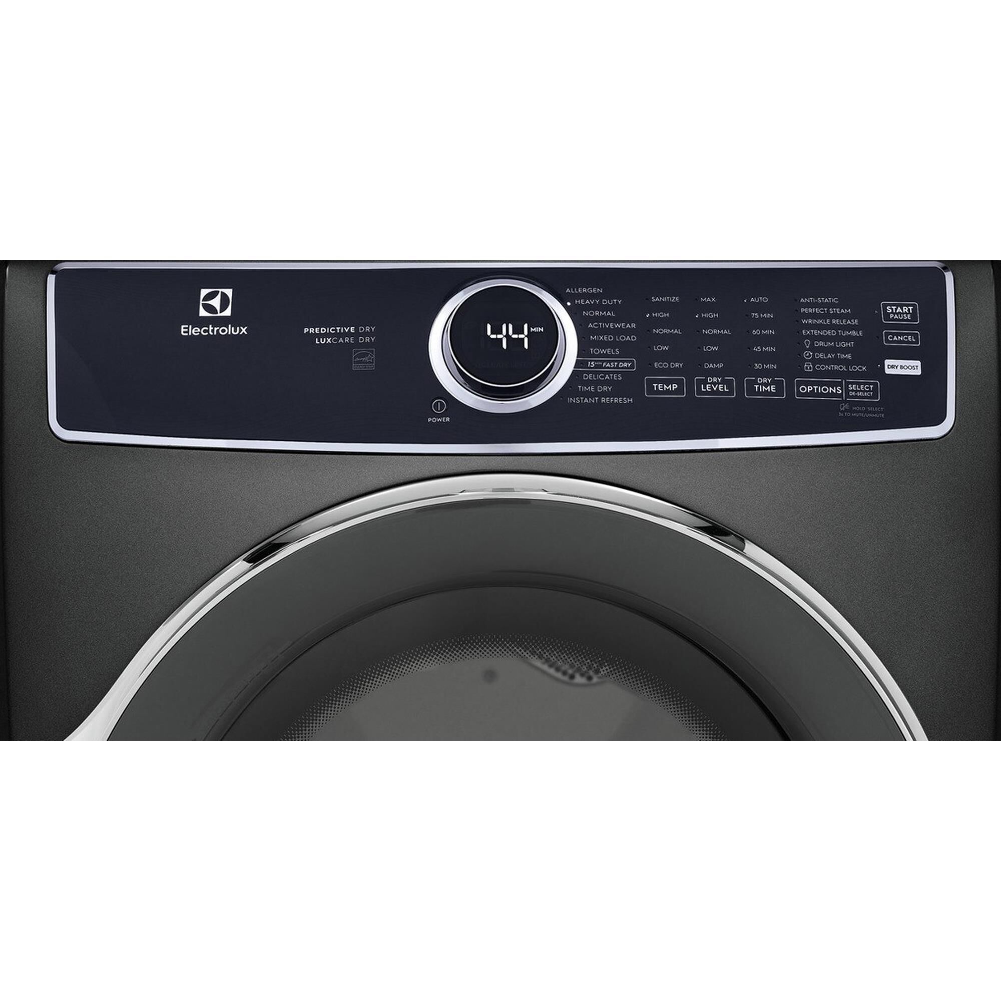 Electrolux 8 Cu. Ft. Front Load Electric Dryer with LuxCare in Titanium, , large