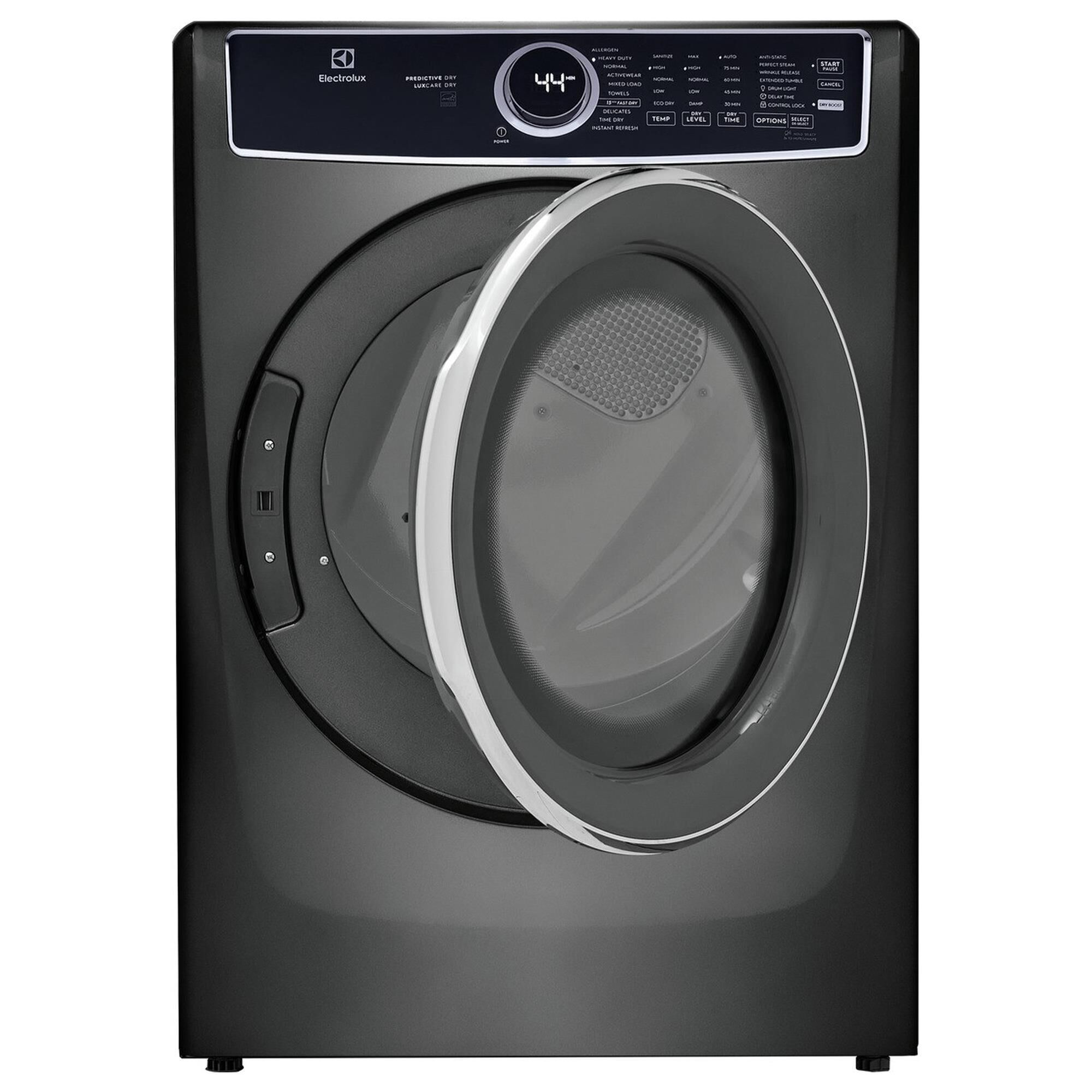 Electrolux 8 Cu. Ft. Front Load Electric Dryer with LuxCare in Titanium, , large
