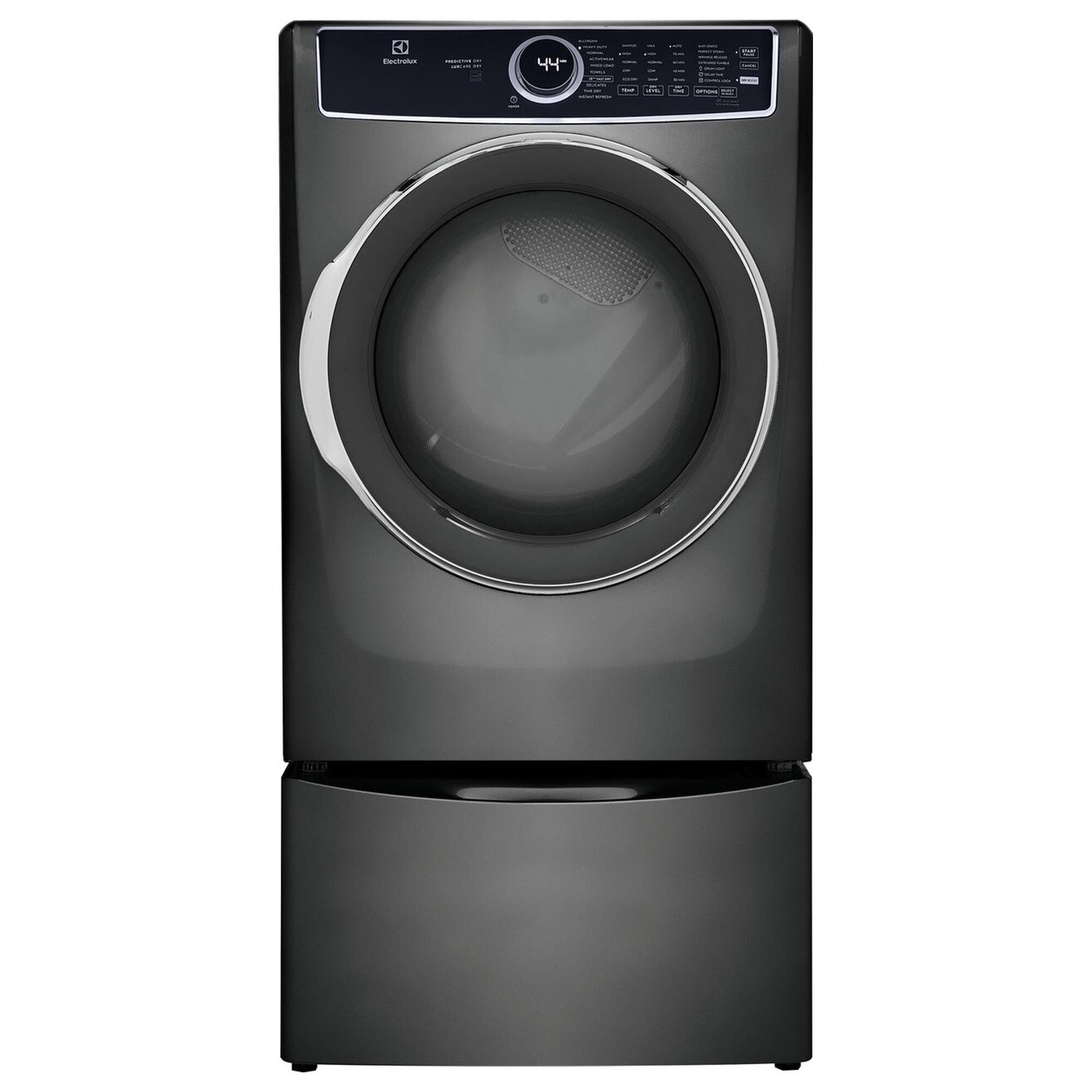 Electrolux 8 Cu. Ft. Front Load Electric Dryer with LuxCare in Titanium, , large