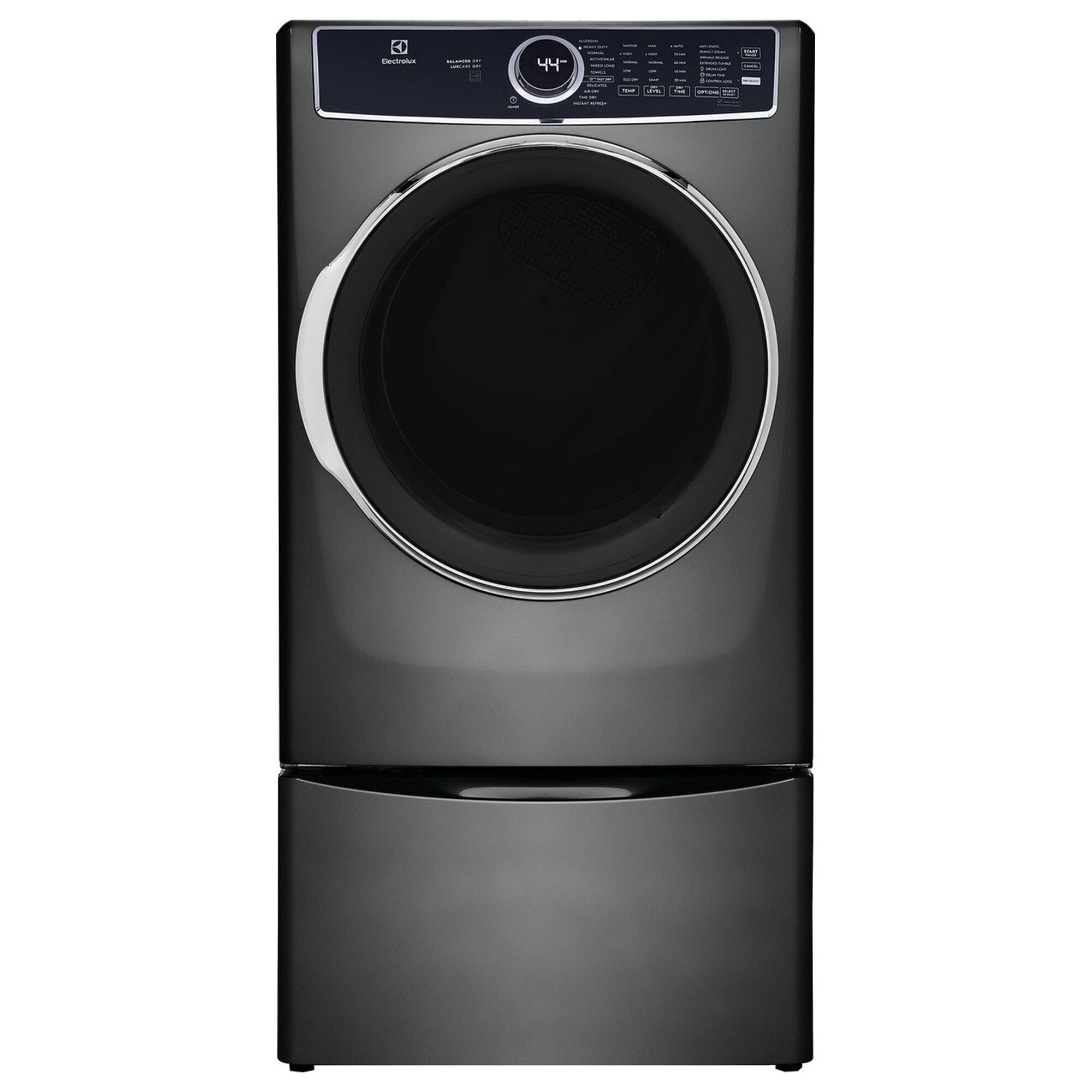 Electrolux 8 Cu. Ft. Front Load Electric Dryer with Balanced Dry in Titanium, , large