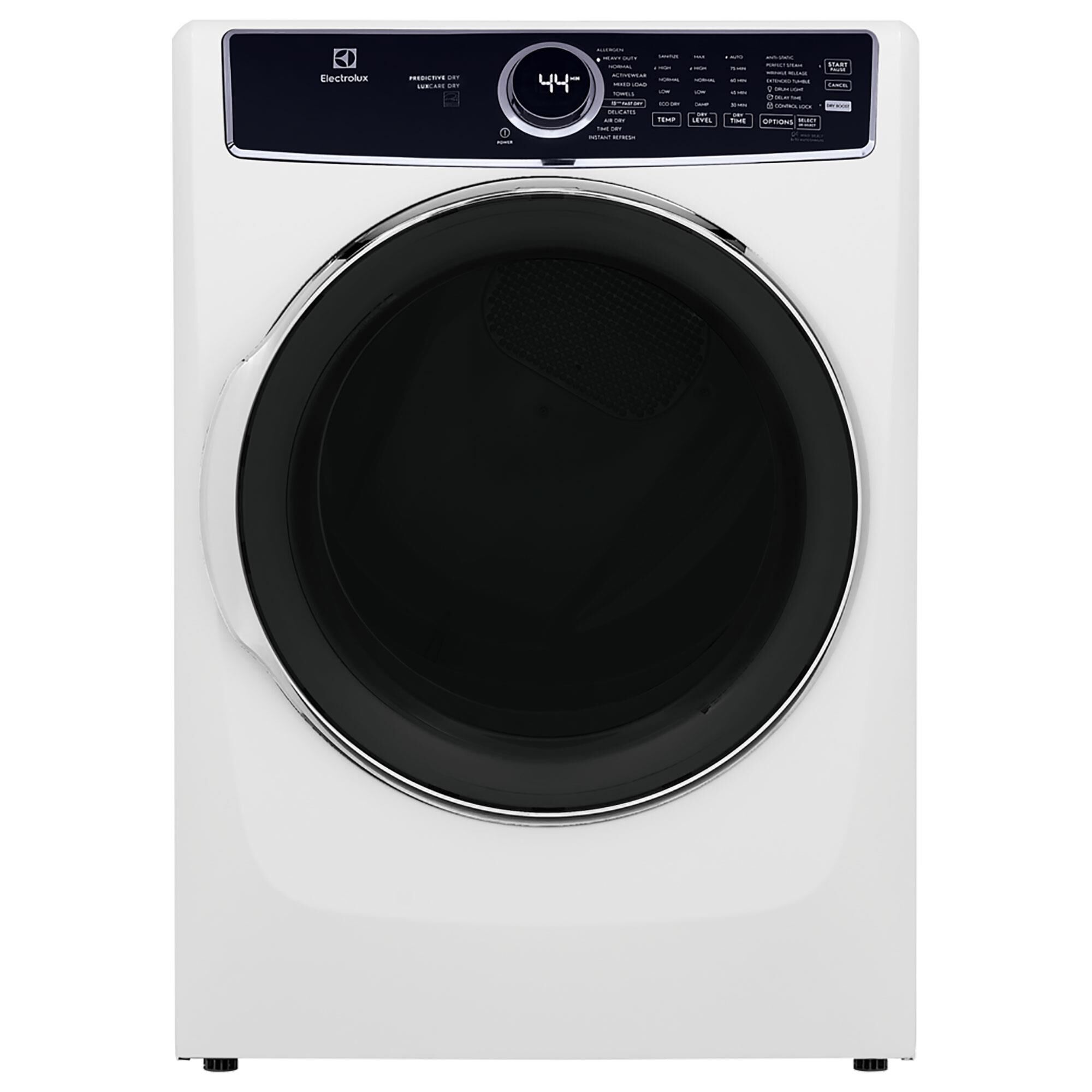 Electrolux 8 Cu. Ft. Front Load Gas Dryer with Steam in White, , large