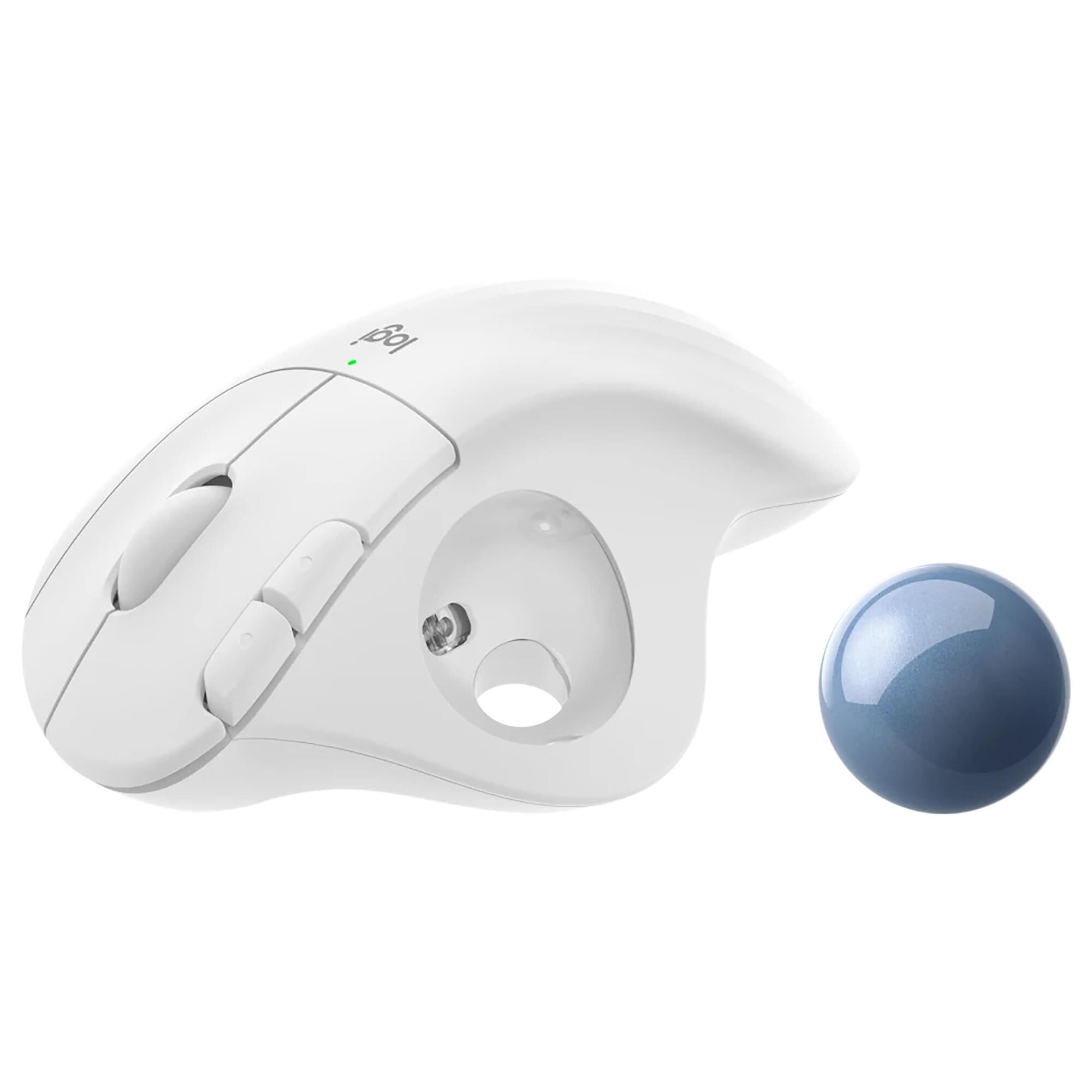 Logitech Ergo M575 Wireless Trackball Mouse in Off White, , large