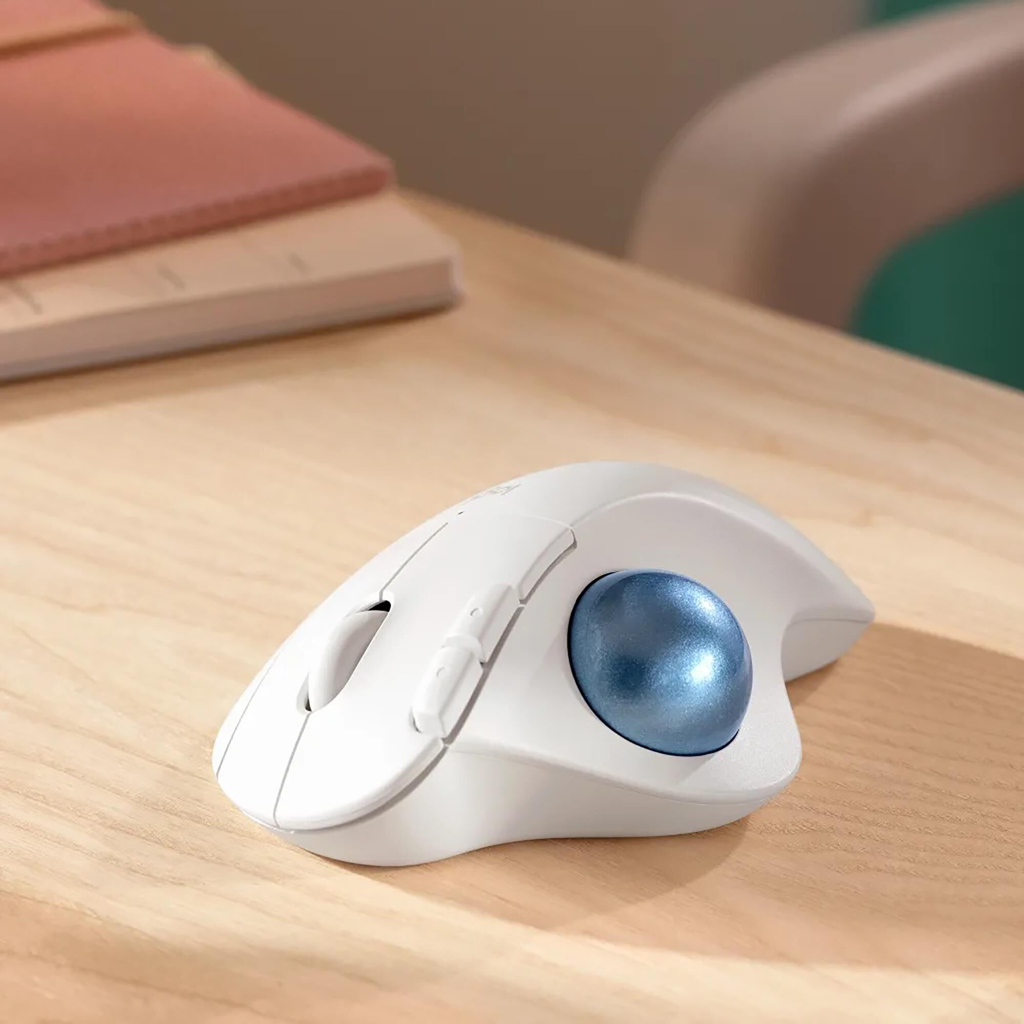 Logitech Ergo M575 Wireless Trackball Mouse in Off White, , large
