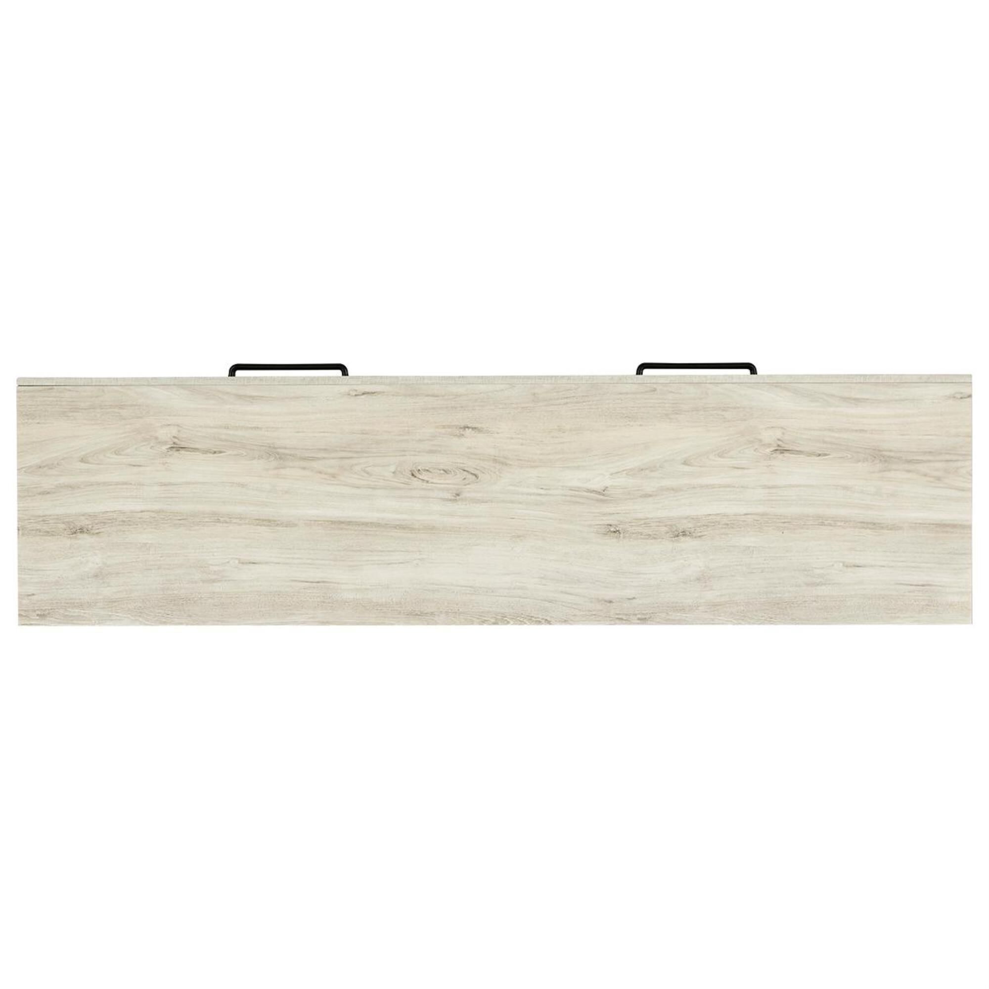 Signature Design by Ashley Cambeck 4 Piece Twin Single Storage Bed Set in Whitewash, , large