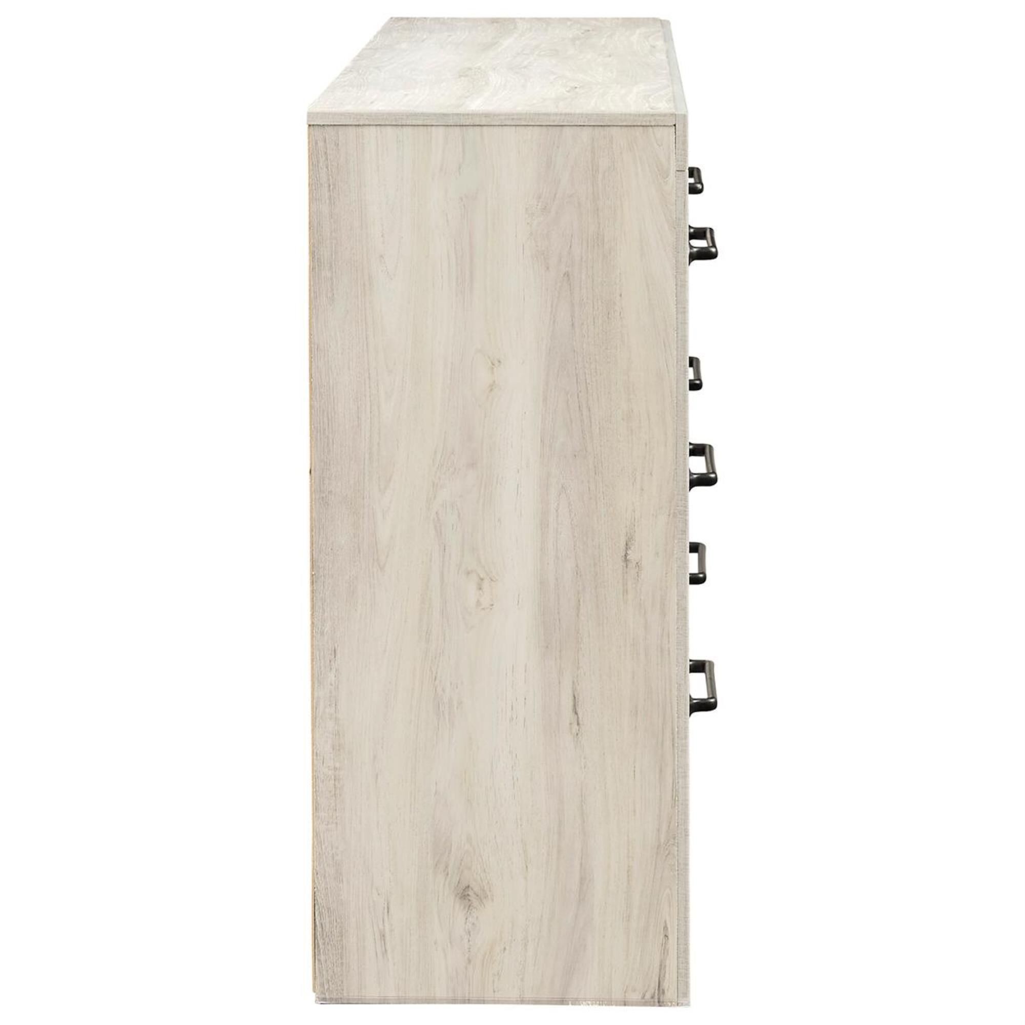 Signature Design by Ashley Cambeck 4 Piece Twin Single Storage Bed Set in Whitewash, , large