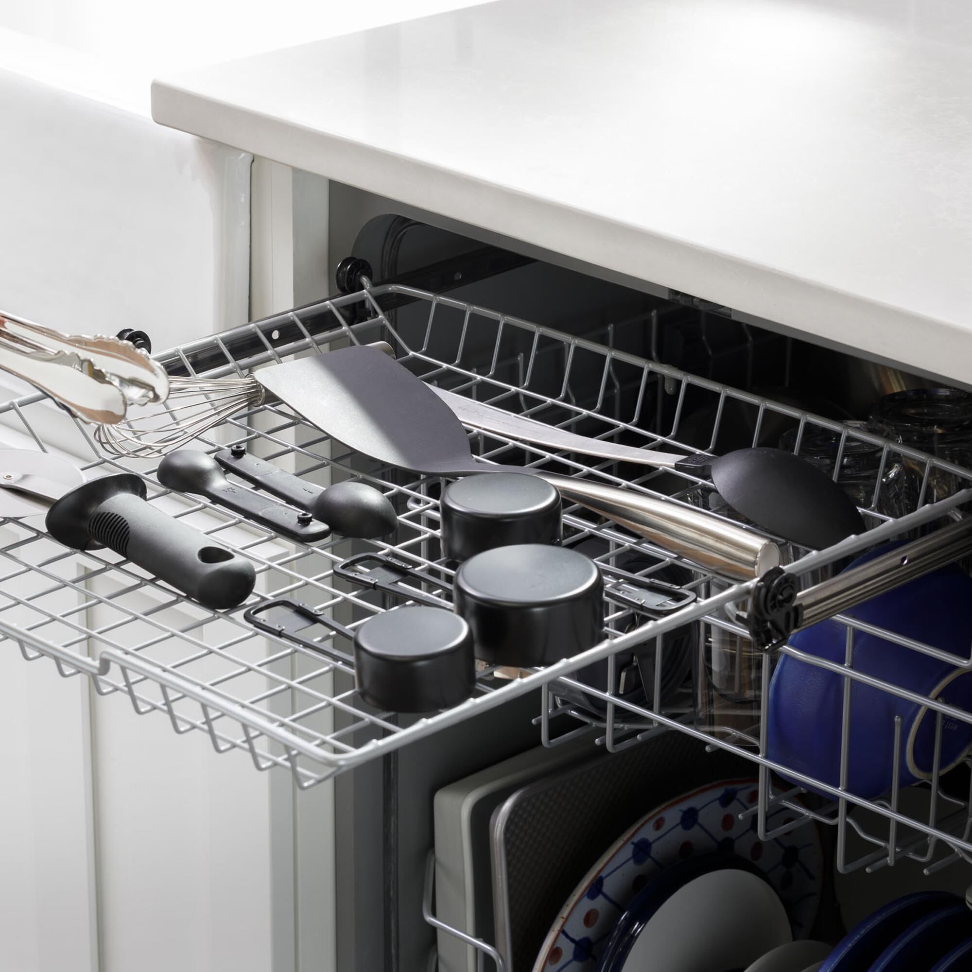 GE Appliances 24" Built-In Bar Handle Dishwasher with 50 dBA in Fingerprint Resistant Stainless Steel, , large