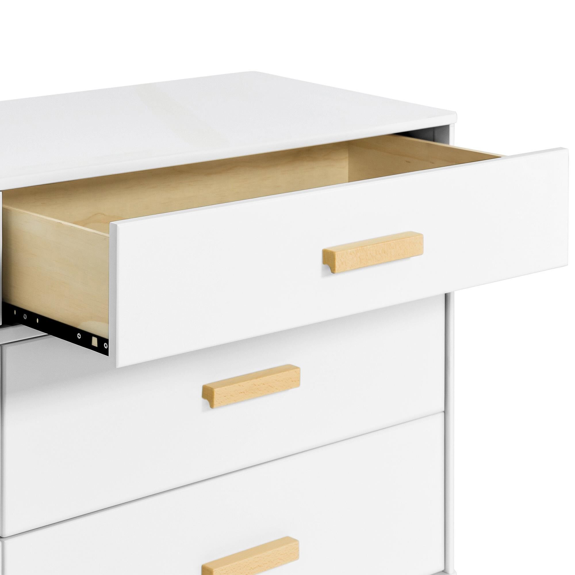 Babyletto Lolly 2 Piece Nursery Set in White and Natural, , large