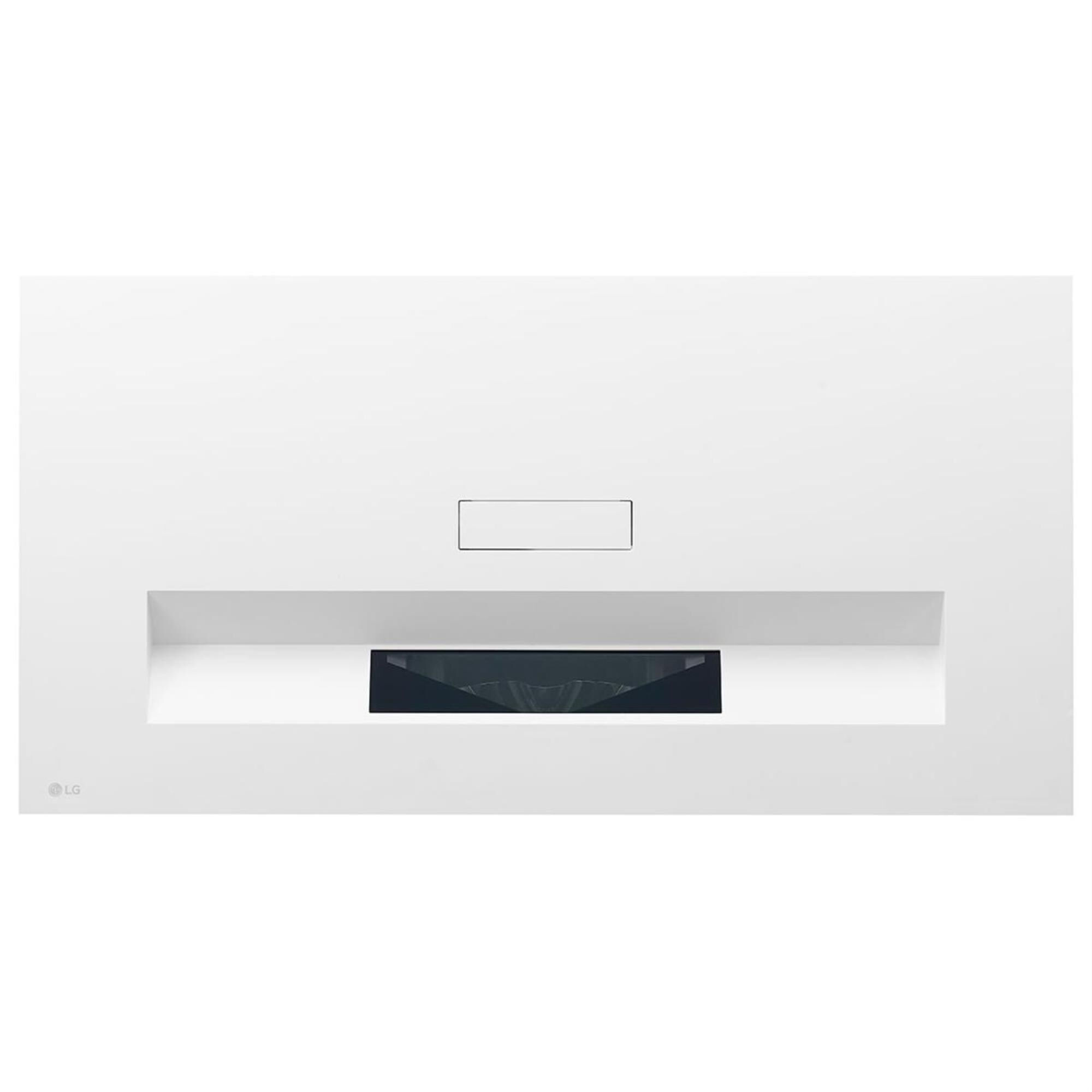 LG 120" Screen Innovations Zero Edge Pro - Black and 4K UHD Laser Smart Home Theater CineBeam Projector in White, , large