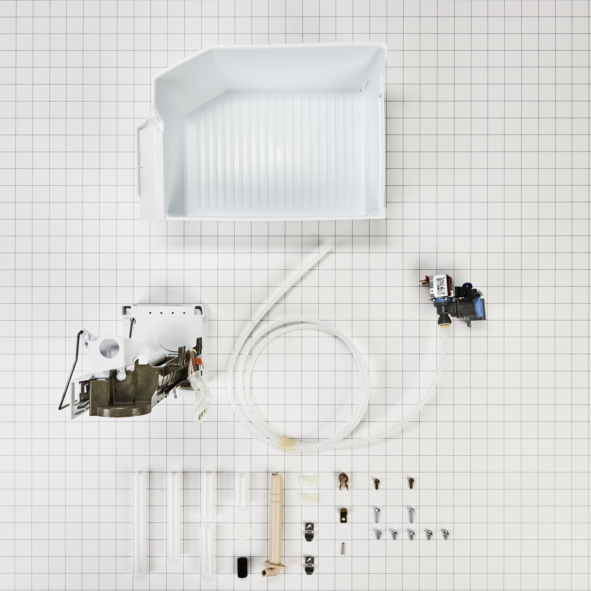 Whirlpool Ice Maker Kit for Top Freezer Refrigerator in White, , large