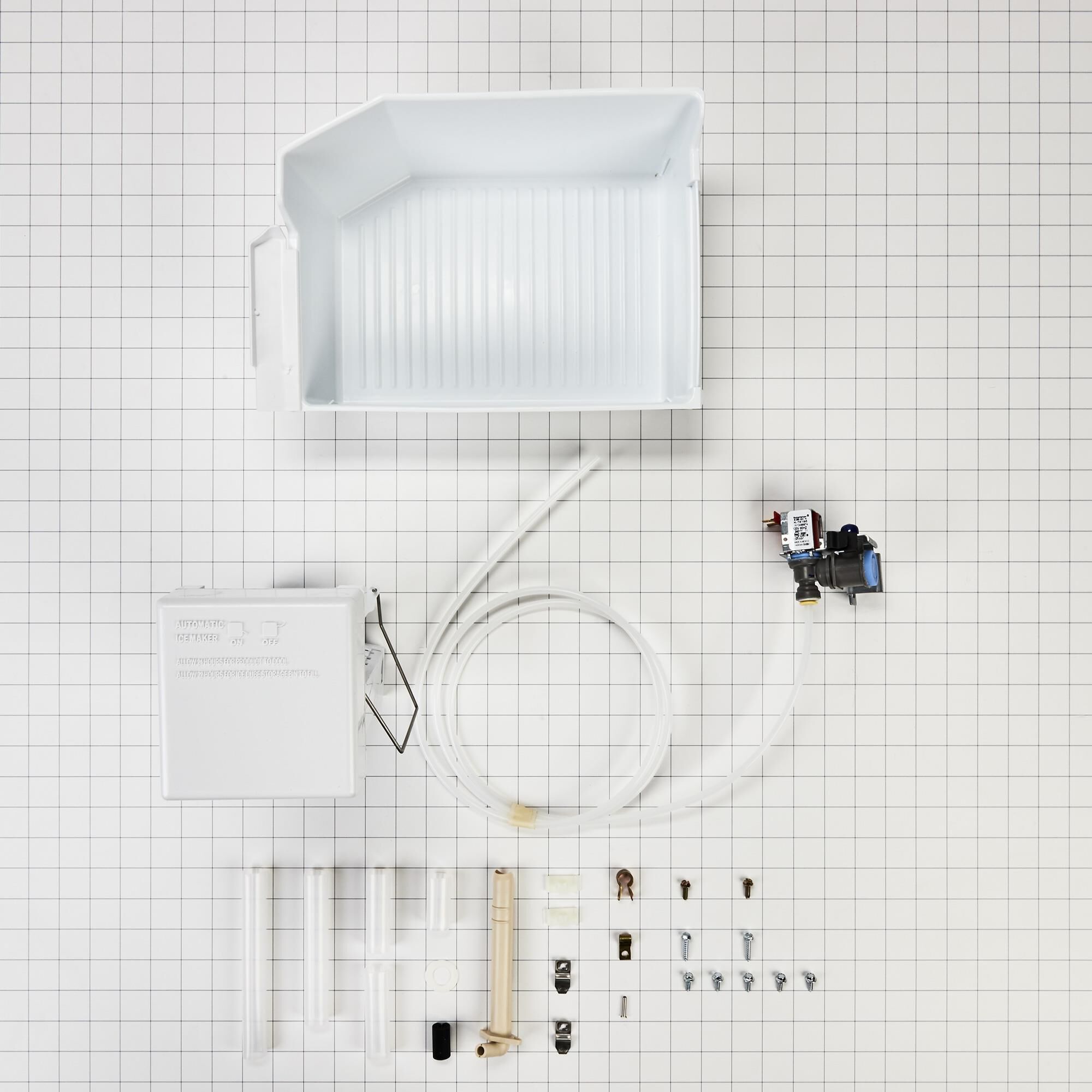 Whirlpool Ice Maker Kit for Top Freezer Refrigerator in White, , large