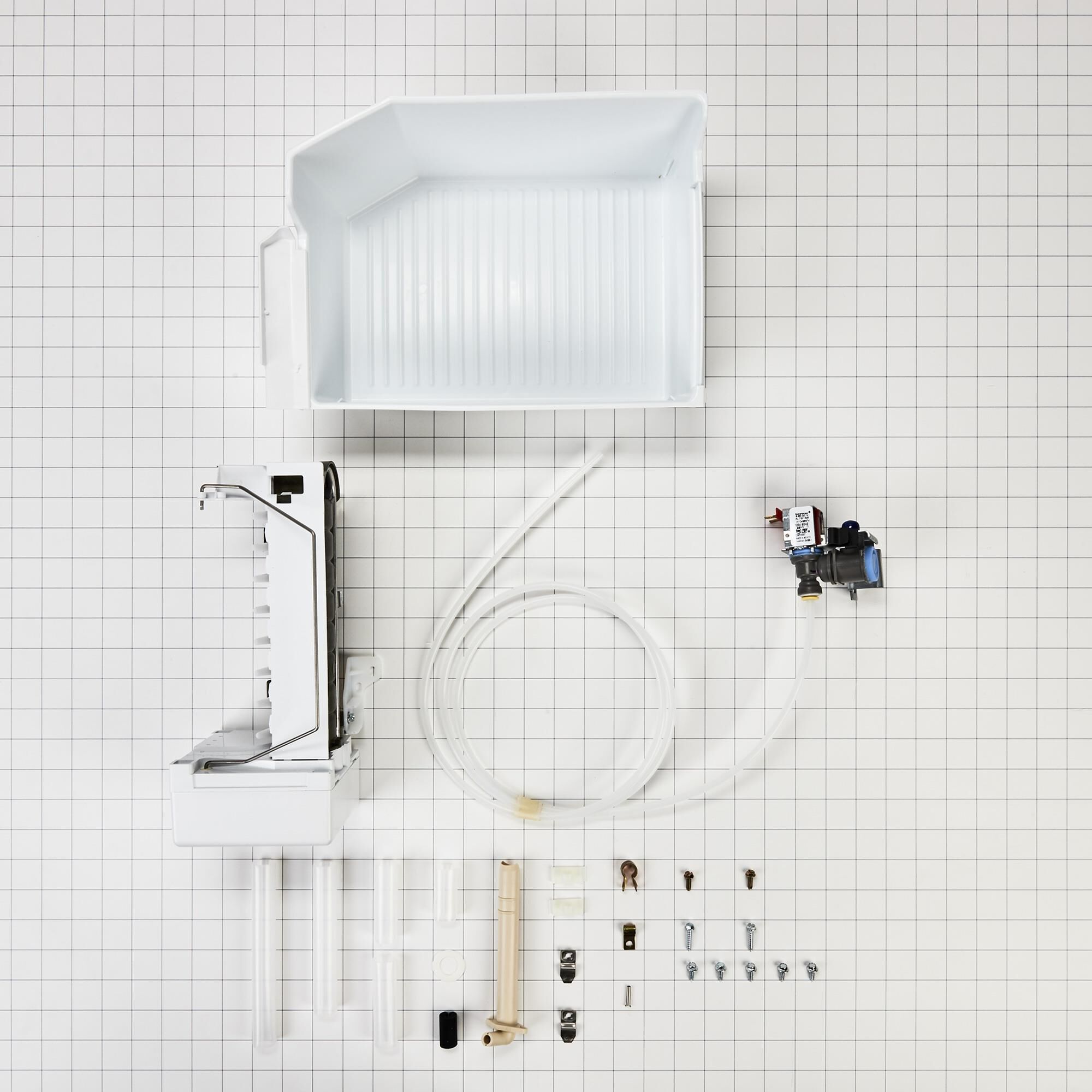 Whirlpool Ice Maker Kit for Top Freezer Refrigerator in White, , large