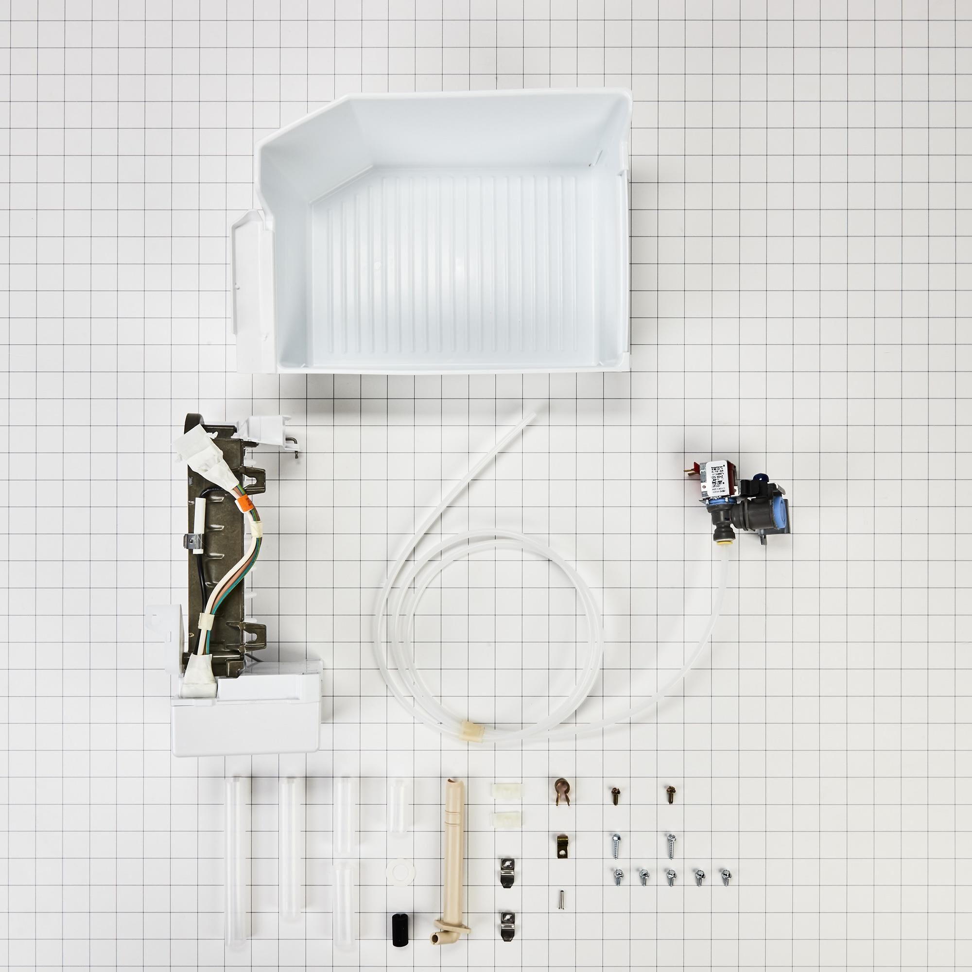 Whirlpool Ice Maker Kit for Top Freezer Refrigerator in White, , large