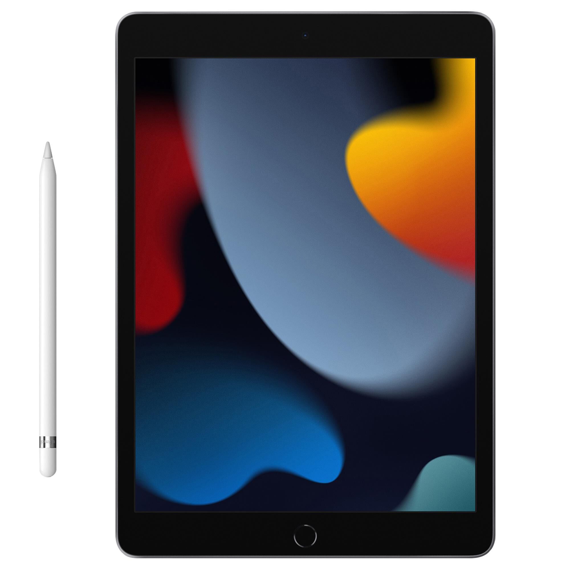 Apple iPad 9th Generation 10.2" (Latest Model) 64GB in Silver | Wi-Fi with 2-Year AppleCare+, , large