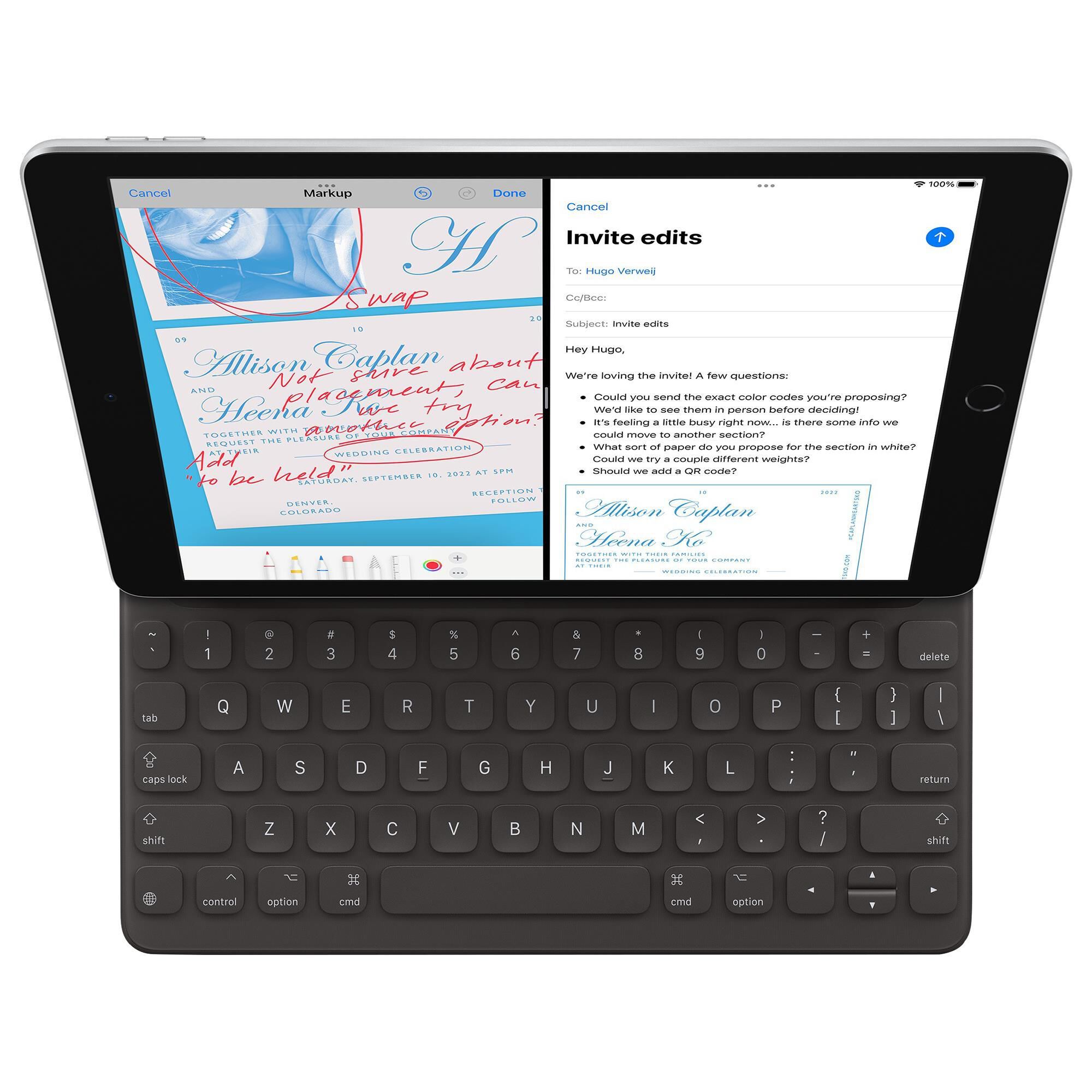 Apple iPad 9th Generation 10.2" (Latest Model) 64GB in Silver | Wi-Fi with 2-Year AppleCare+, , large
