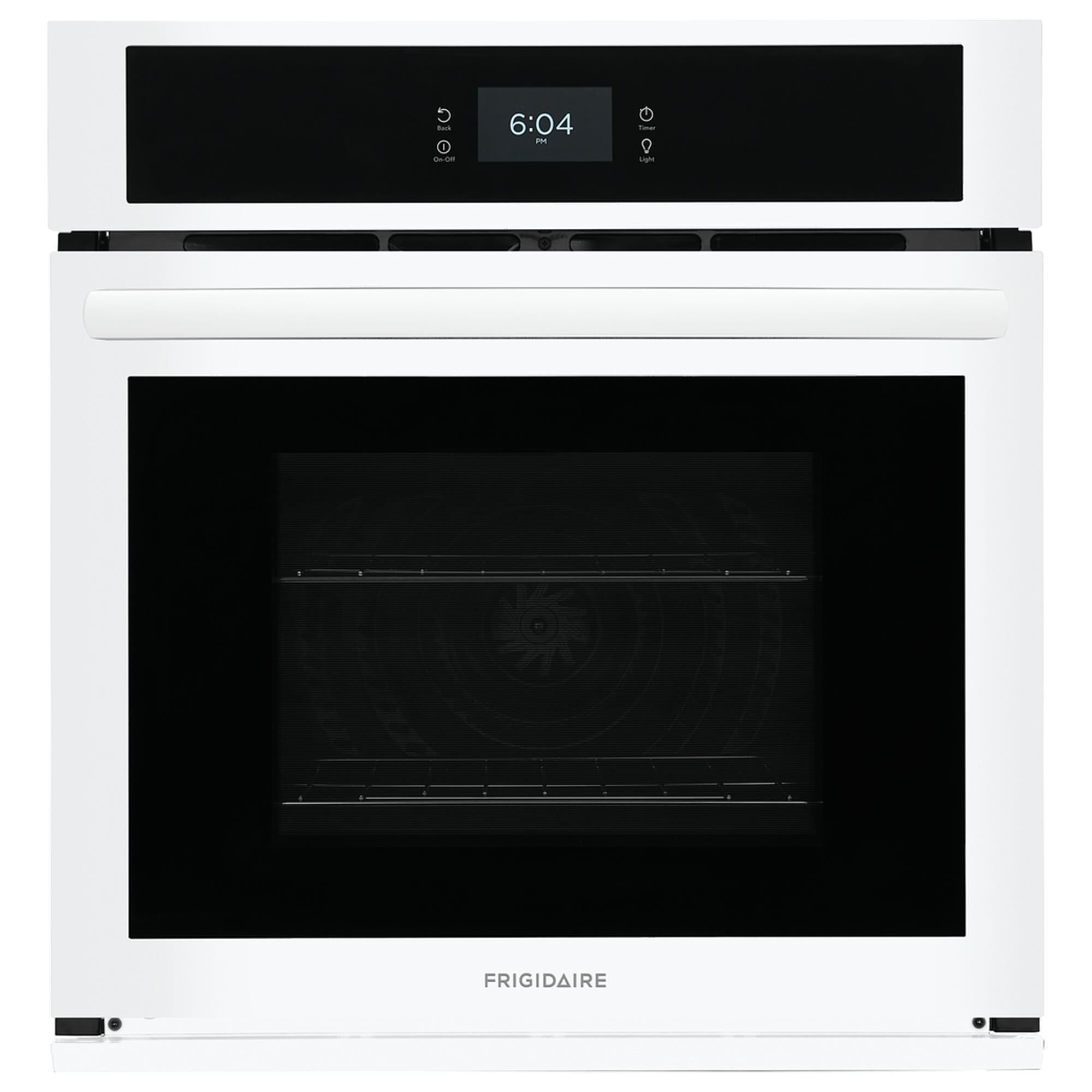 Frigidaire 27" Single Electric Wall Oven with Fan Convection in White, , large