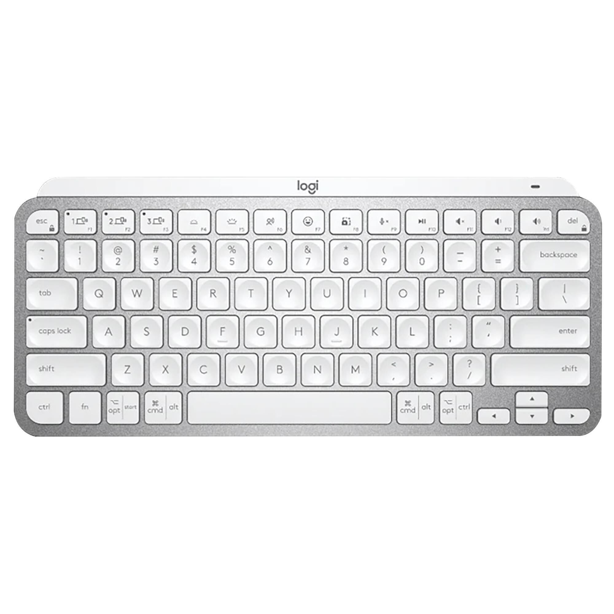 Logitech MX Keys Mini Wireless Keyboard in Pale Gray, , large