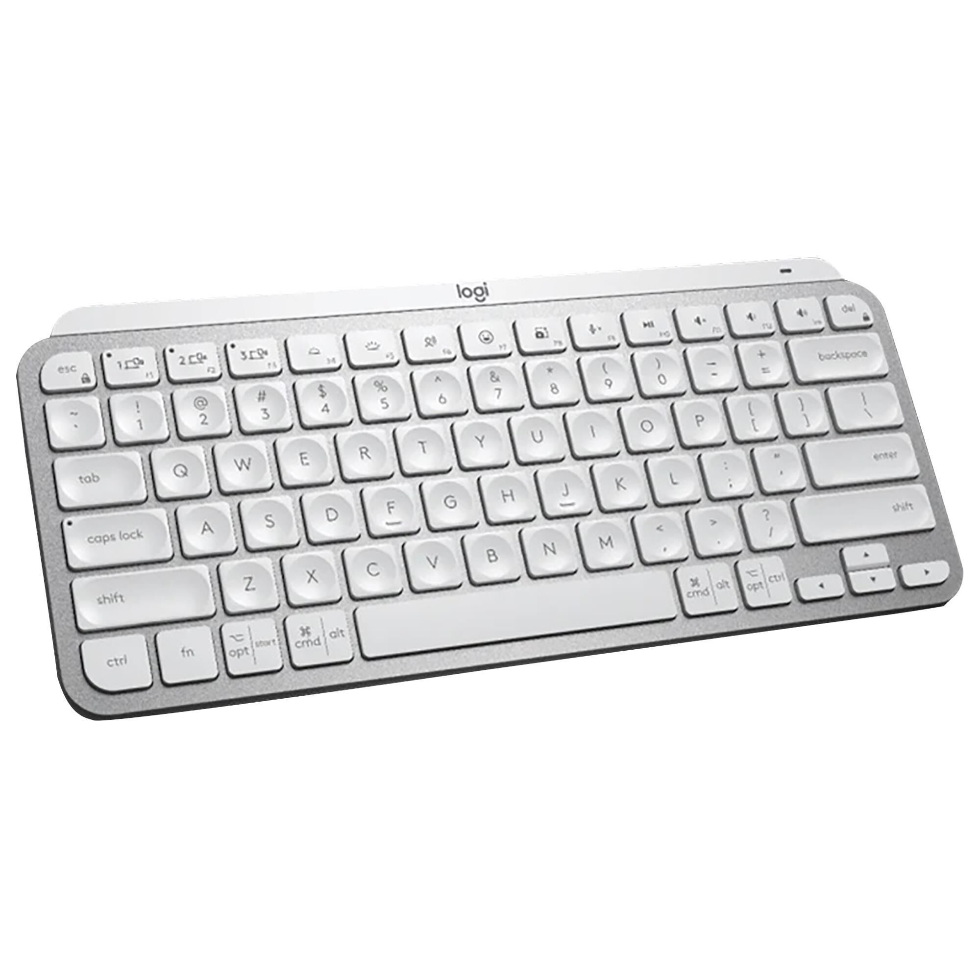 Logitech MX Keys Mini Wireless Keyboard in Pale Gray, , large