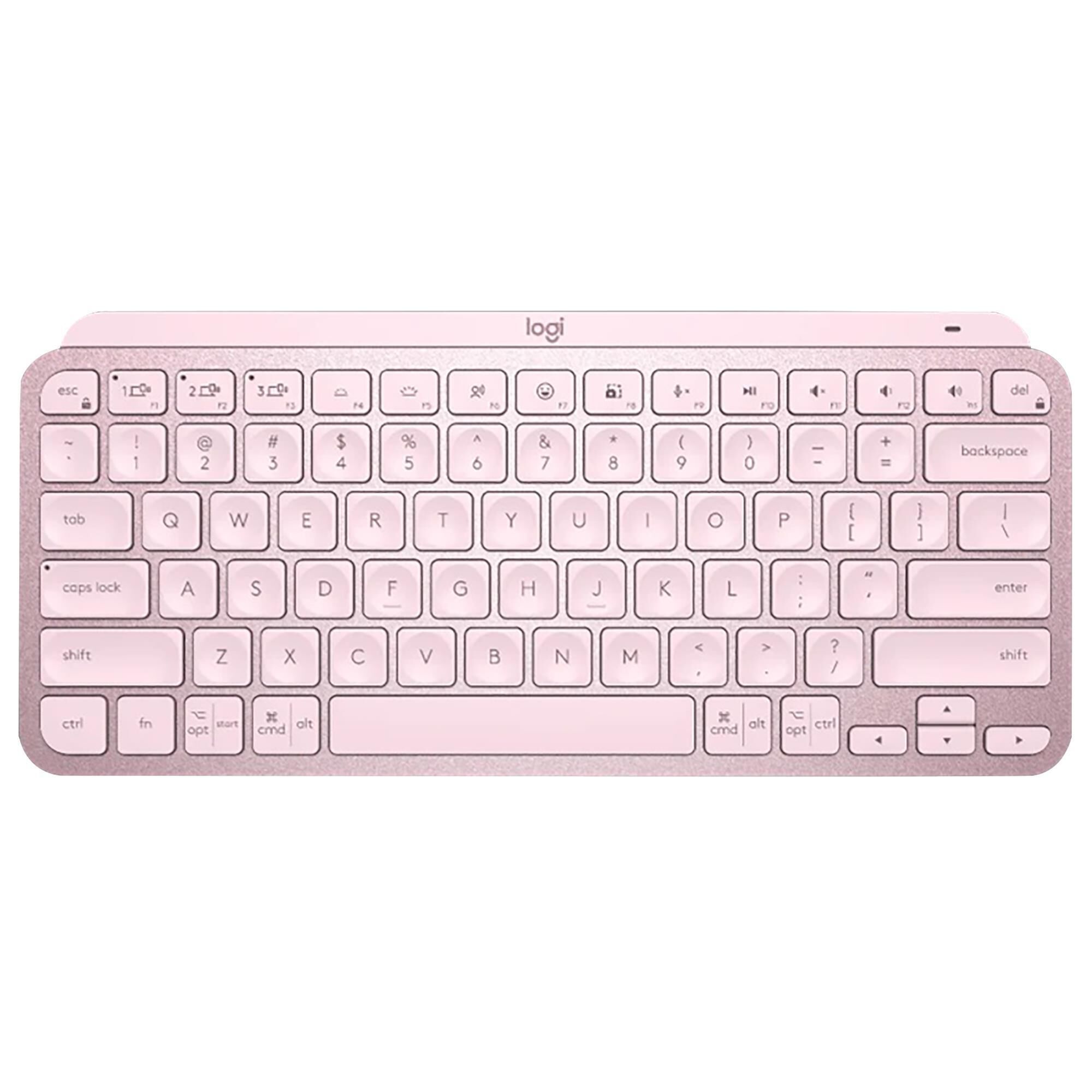 Logitech MX Keys Mini Wireless Keyboard in Rose, , large