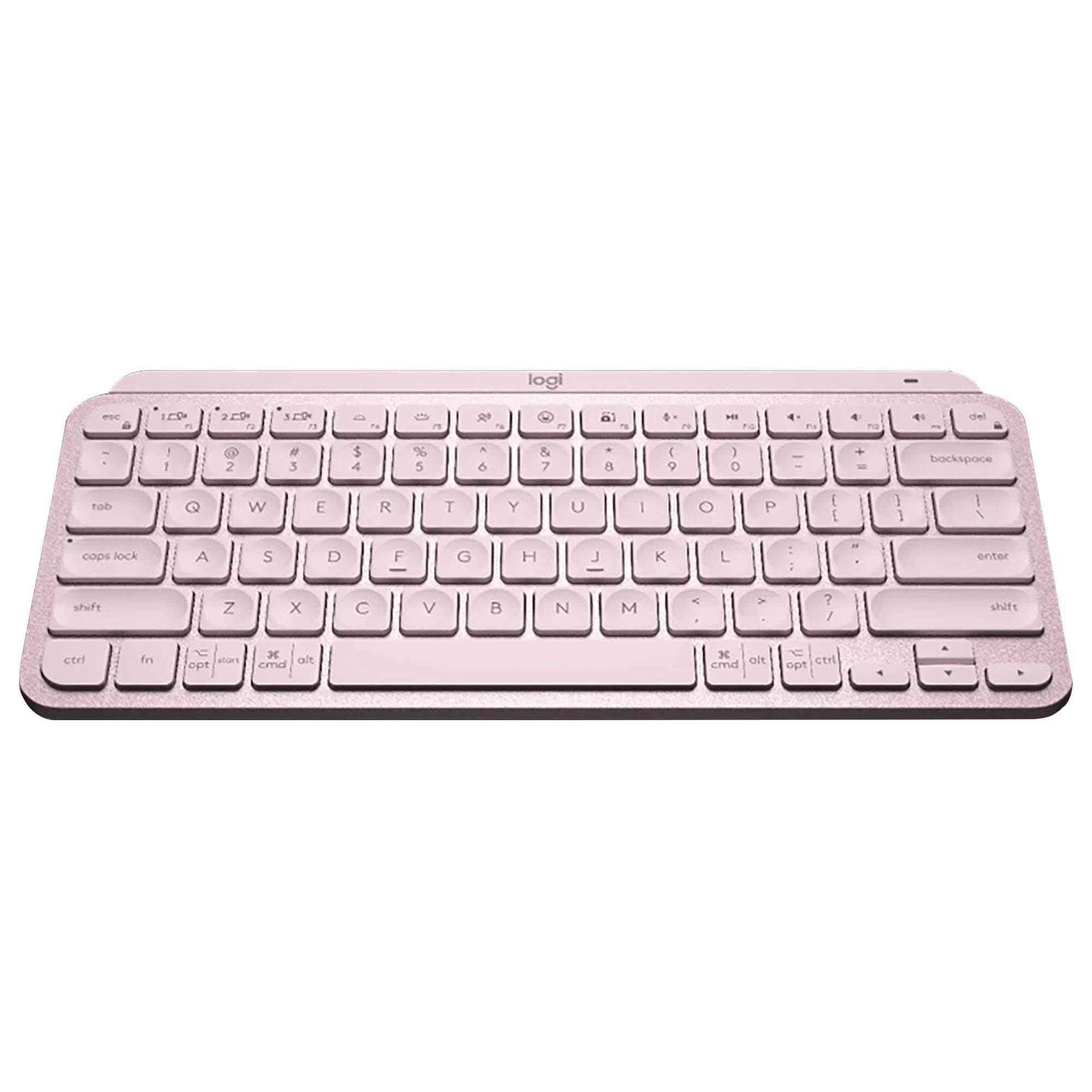 Logitech MX Keys Mini Wireless Keyboard in Rose, , large