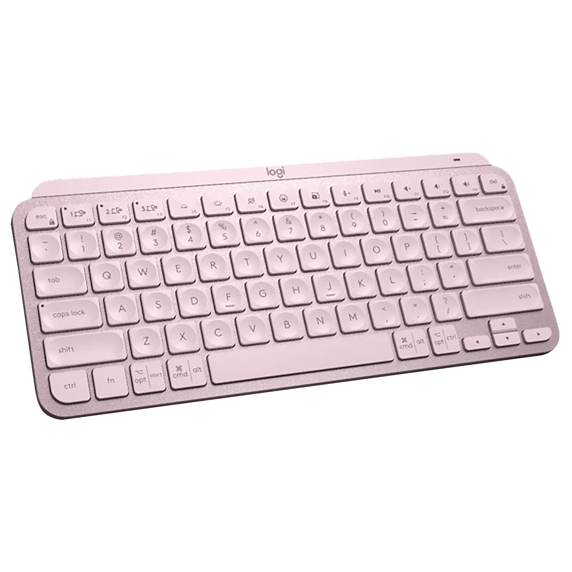 Logitech MX Keys Mini Wireless Keyboard in Rose, , large