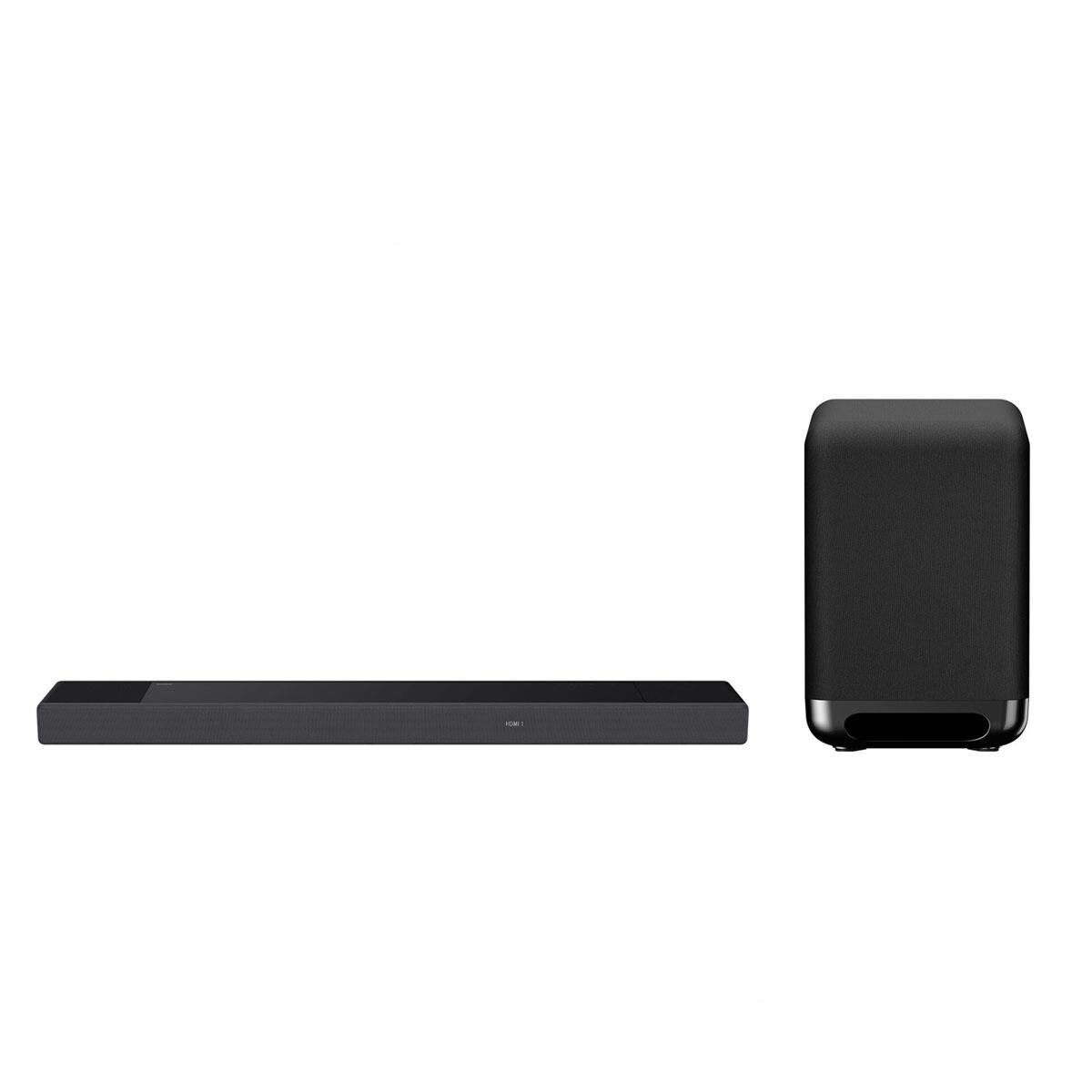 Sony 7.1.2 Channel Dolby Atmos Soundbar with 300W Wireless Subwoofer in Black, , large