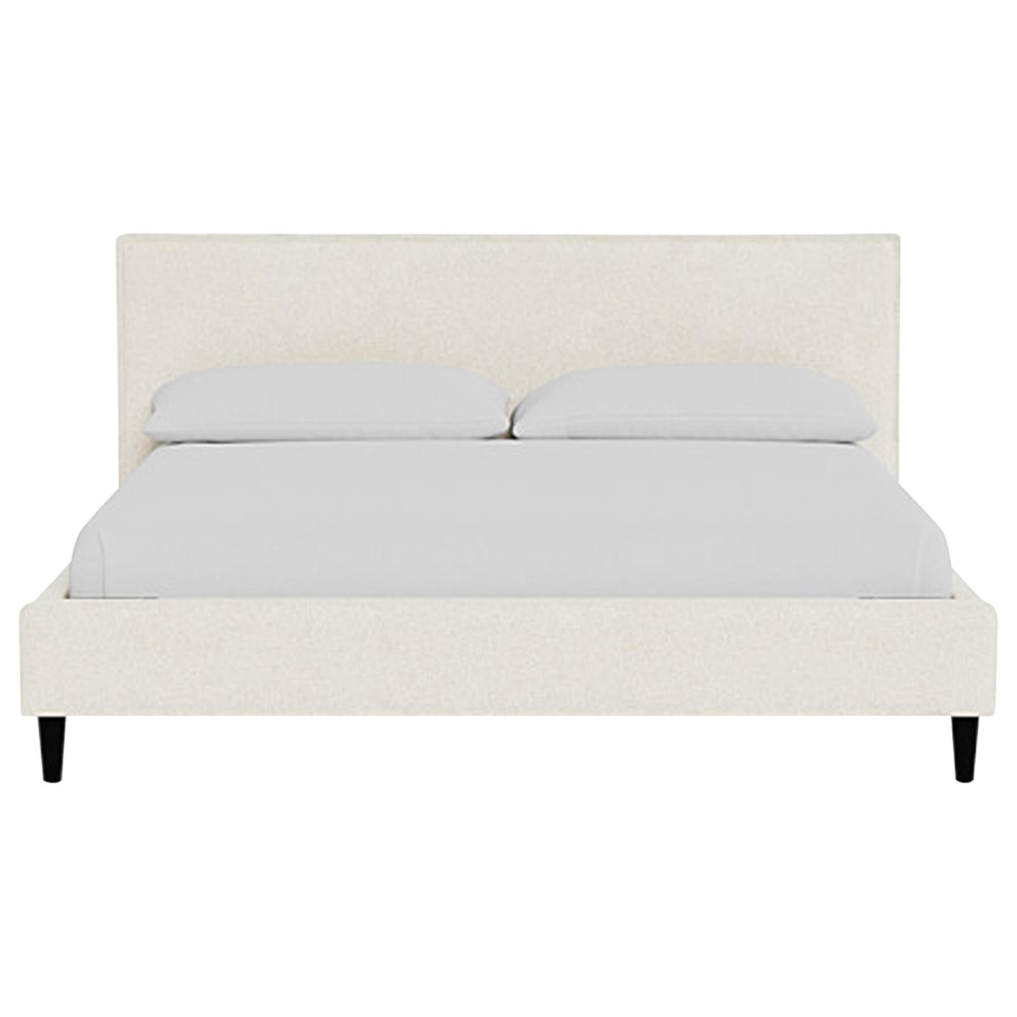 Style Expressions Sebring King Platform Bed in Dreamy Creamy, , large