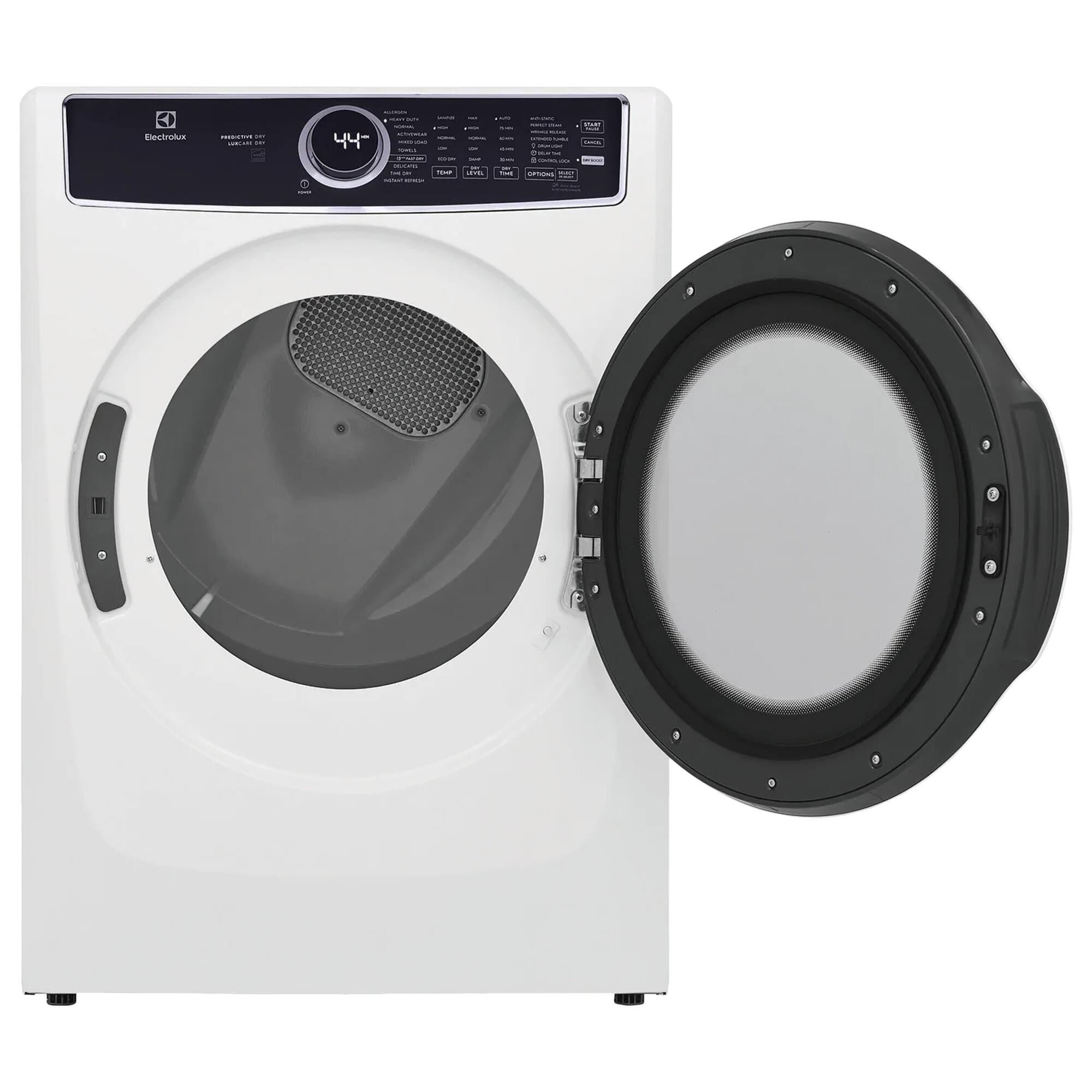Electrolux 4.5 Cu. Ft. Front Load Washer and 8 Cu. Ft. Gas Dryer Laundry Pair in White, , large