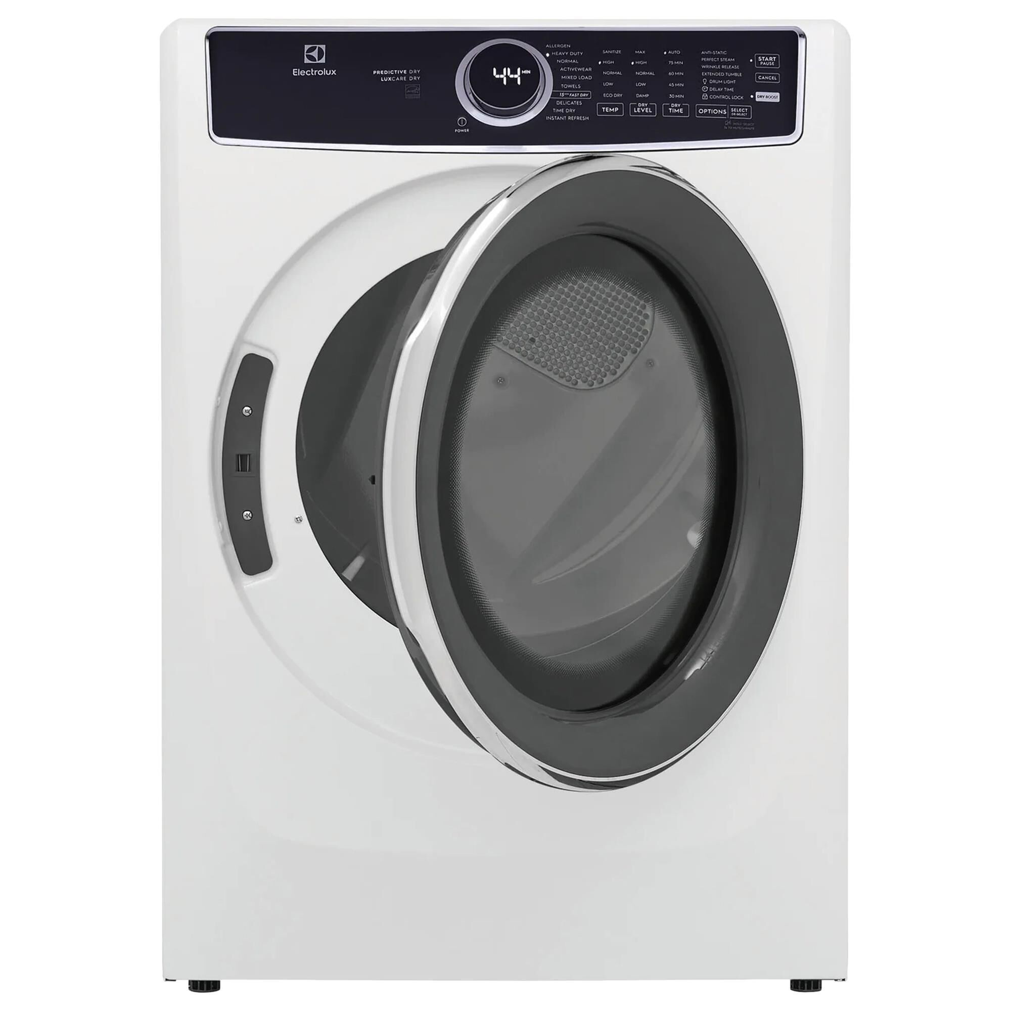 Electrolux 4.5 Cu. Ft. Front Load Washer and 8 Cu. Ft. Gas Dryer Laundry Pair in White, , large