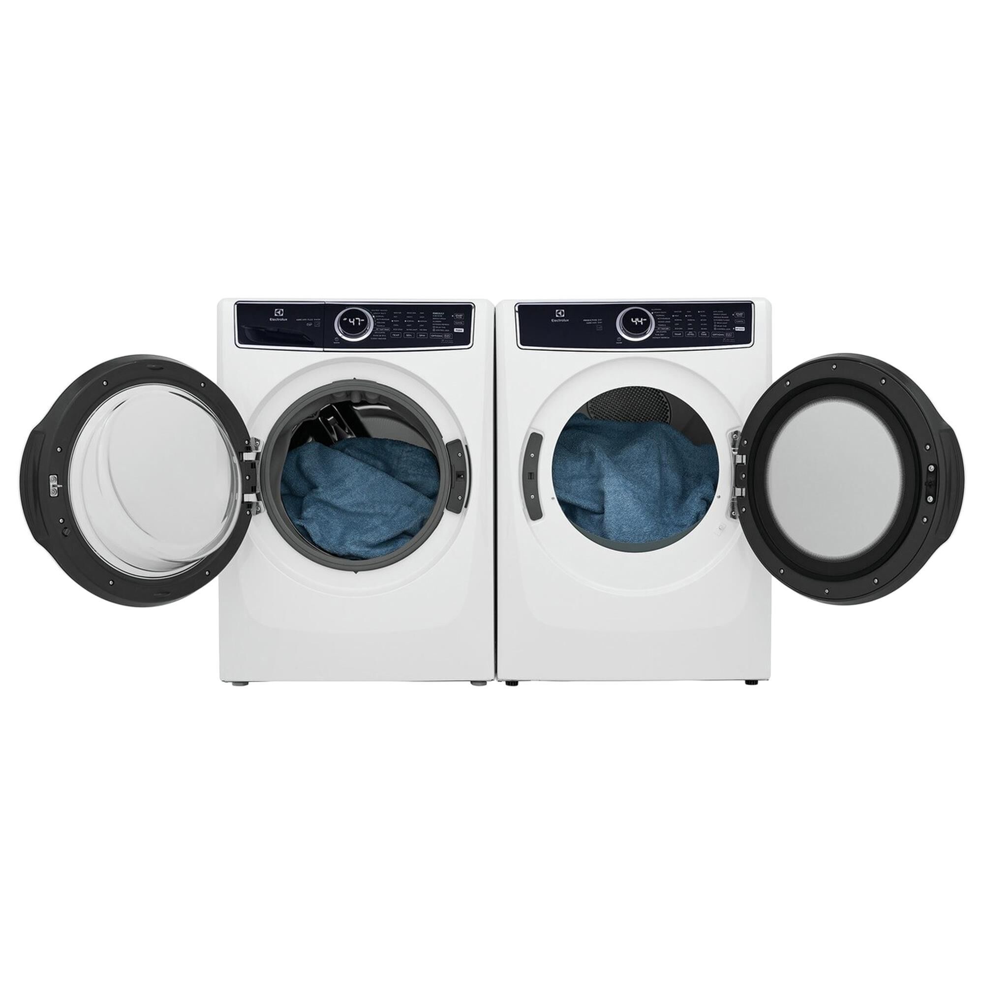 Electrolux 4.5 Cu. Ft. Front Load Washer and 8 Cu. Ft. Gas Dryer Laundry Pair in White, , large