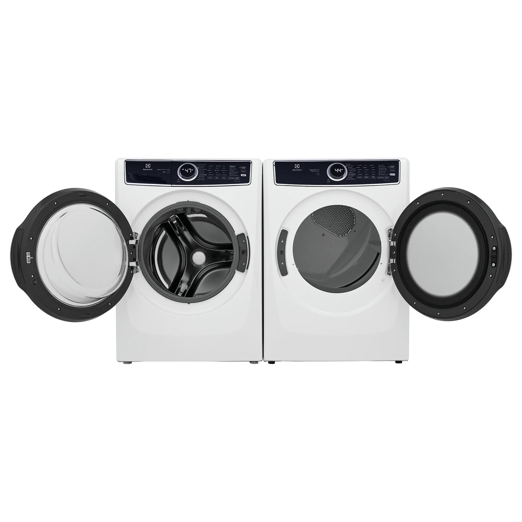Electrolux 4.5 Cu. Ft. Front Load Washer and 8 Cu. Ft. Gas Dryer Laundry Pair in White, , large