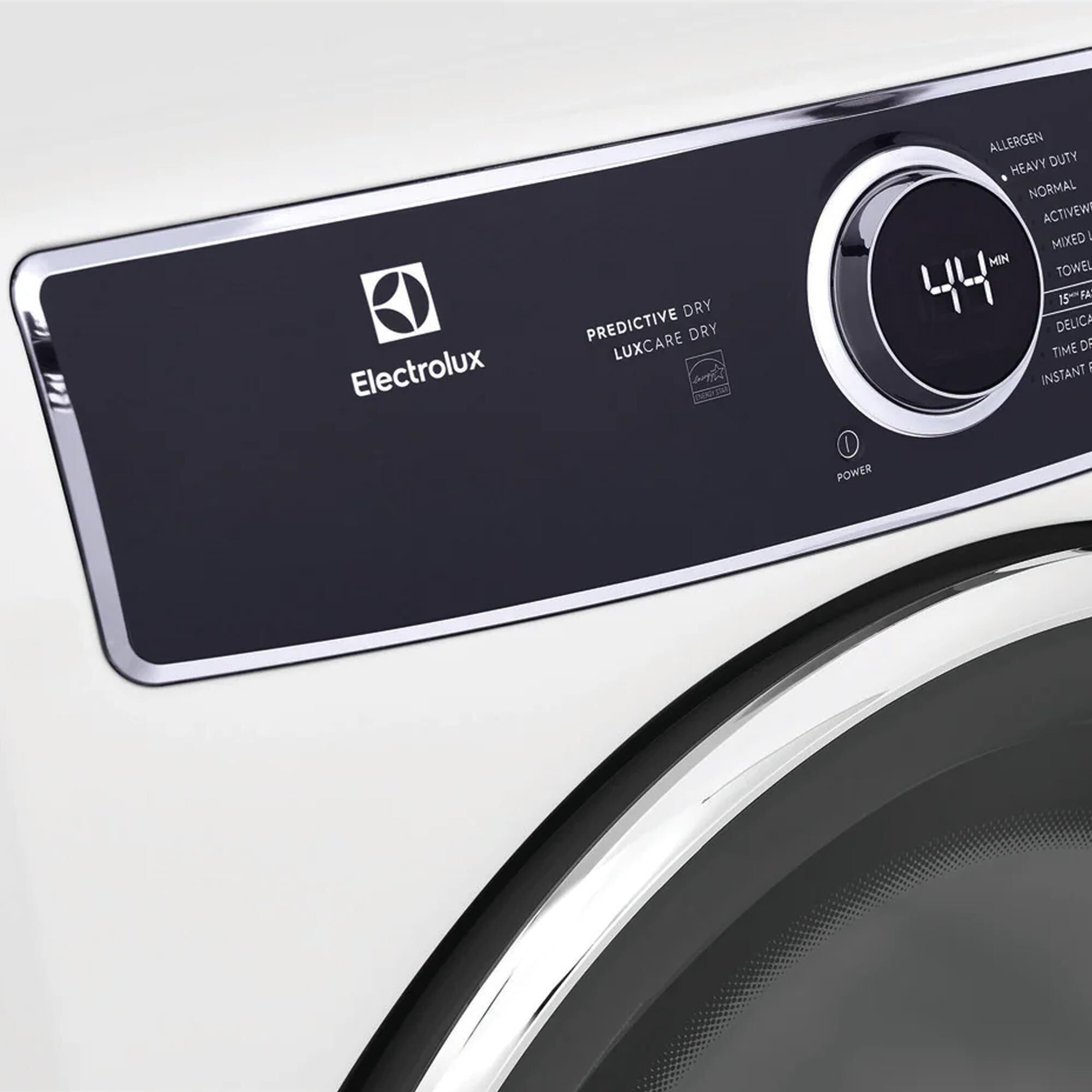 Electrolux 4.5 Cu. Ft. Front Load Washer and 8 Cu. Ft. Gas Dryer Laundry Pair in White, , large