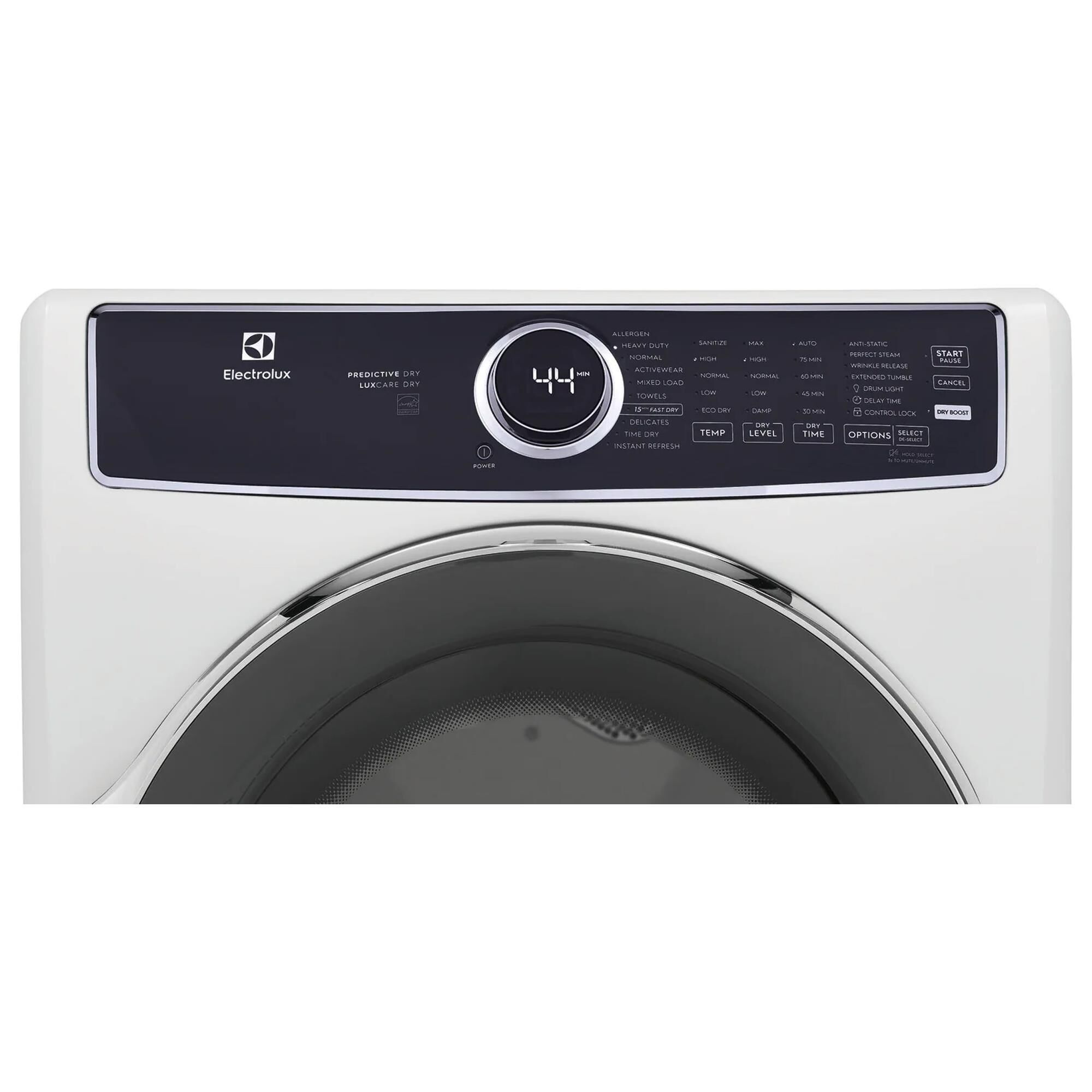Electrolux 4.5 Cu. Ft. Front Load Washer and 8 Cu. Ft. Gas Dryer Laundry Pair in White, , large