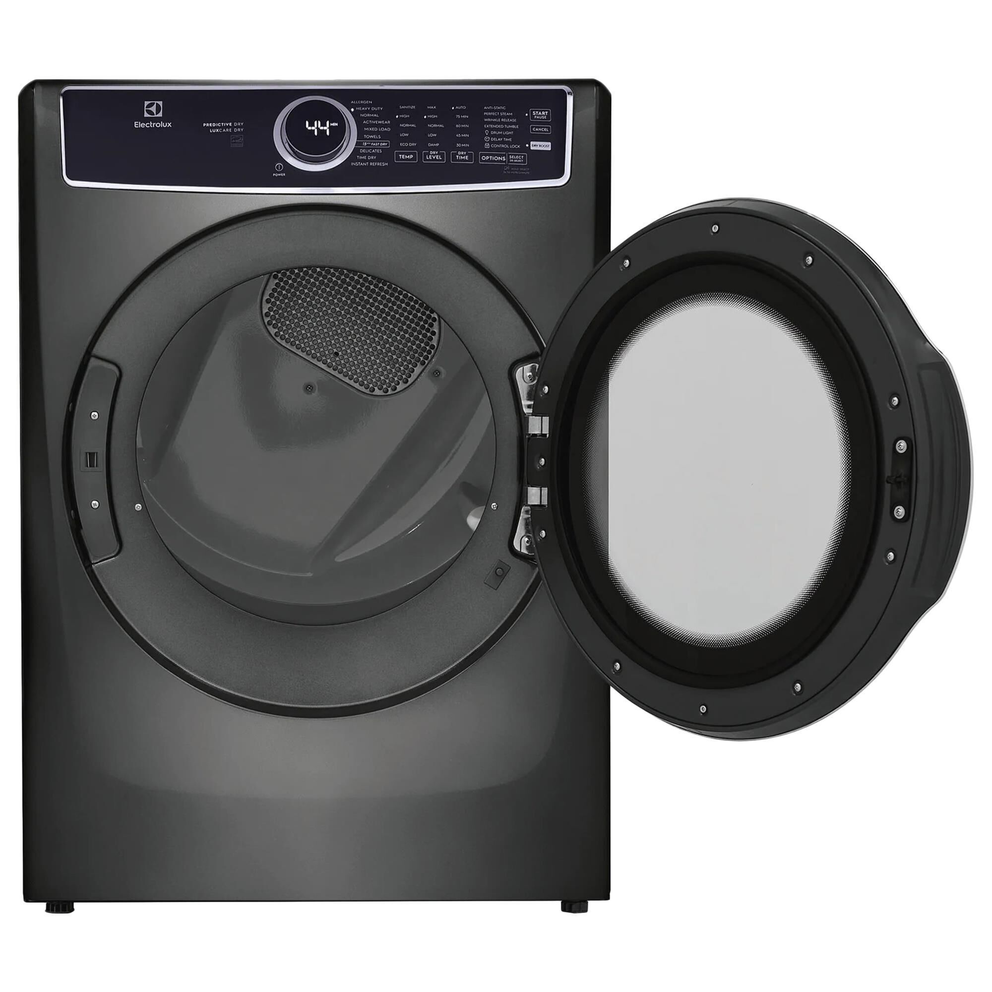 Electrolux 4.5 Cu. Ft. Front Load Washer and 8 Cu. Ft. Electric Dryer Laundry Pair in Titanium, , large
