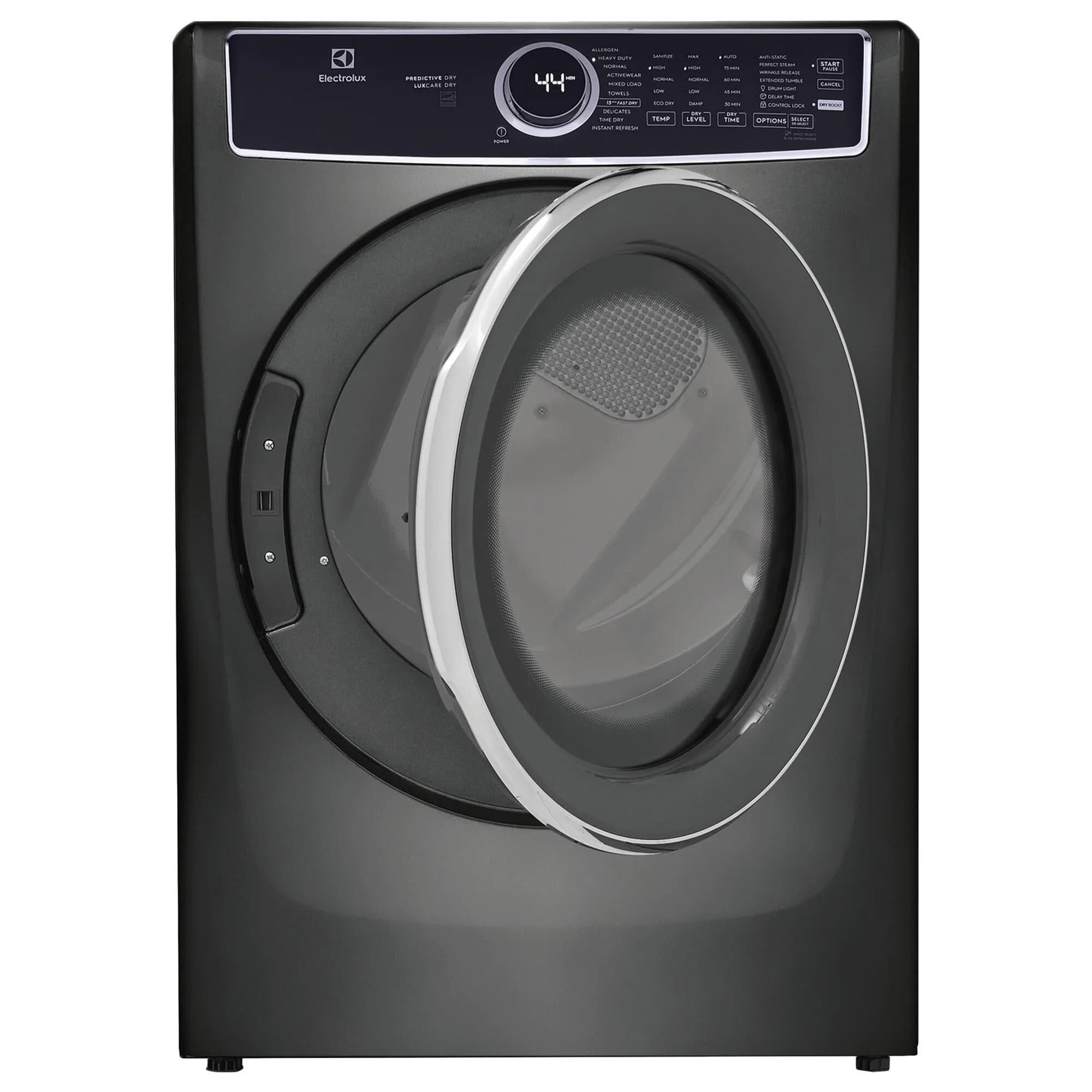 Electrolux 4.5 Cu. Ft. Front Load Washer and 8 Cu. Ft. Electric Dryer Laundry Pair in Titanium, , large