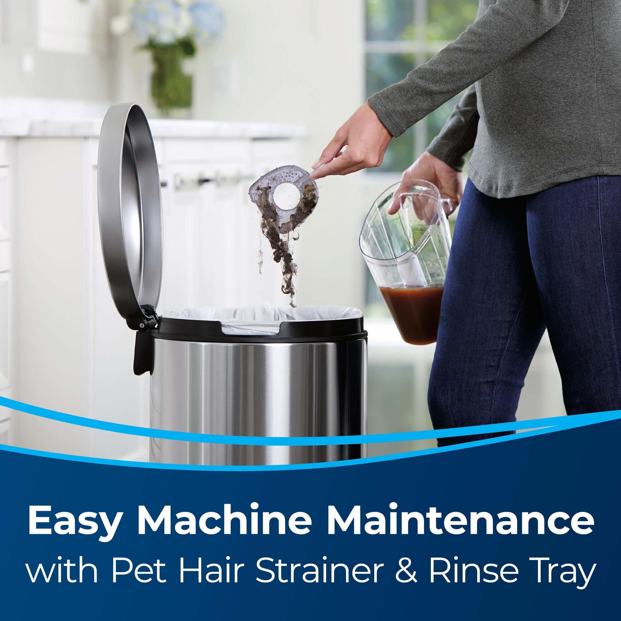 Bissell CrossWave Pet Pro Multi-Surface Wet Dry Vacuum and Multi-Surface Floor Cleaning Formula (32oz), , large
